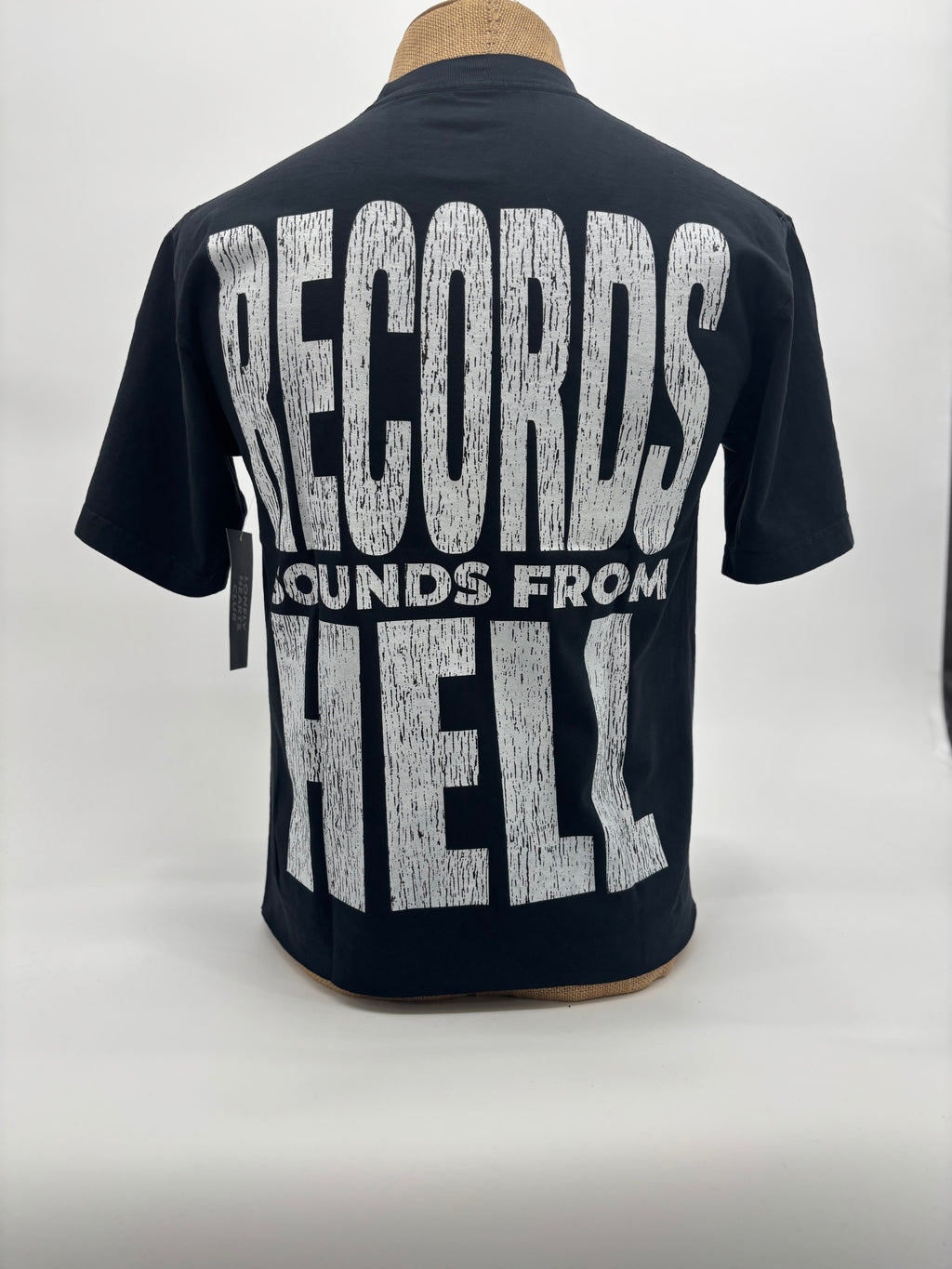 LHC Faded Crop Tee Blk