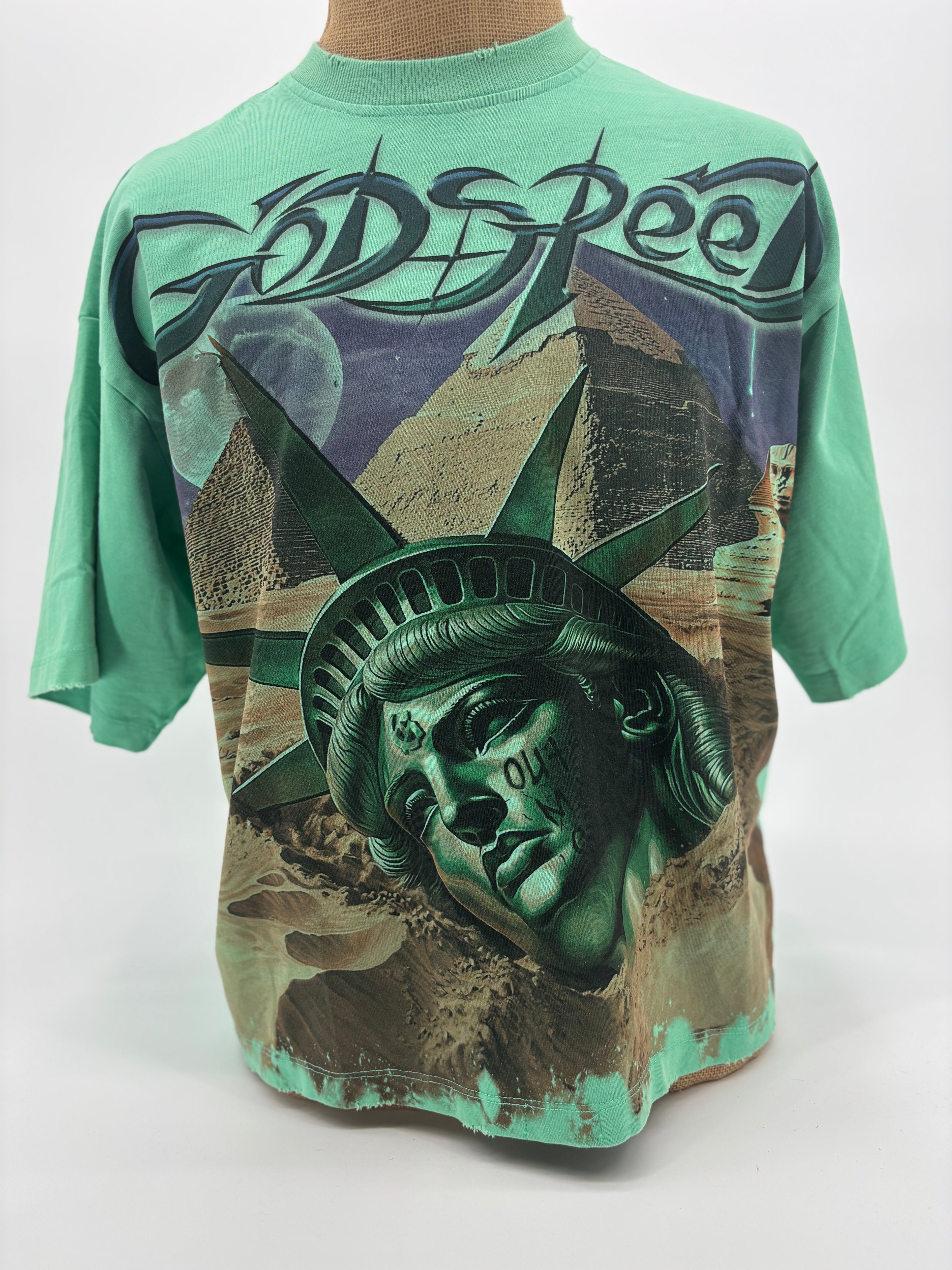 Godspeed Mother Cairo Tee Teal