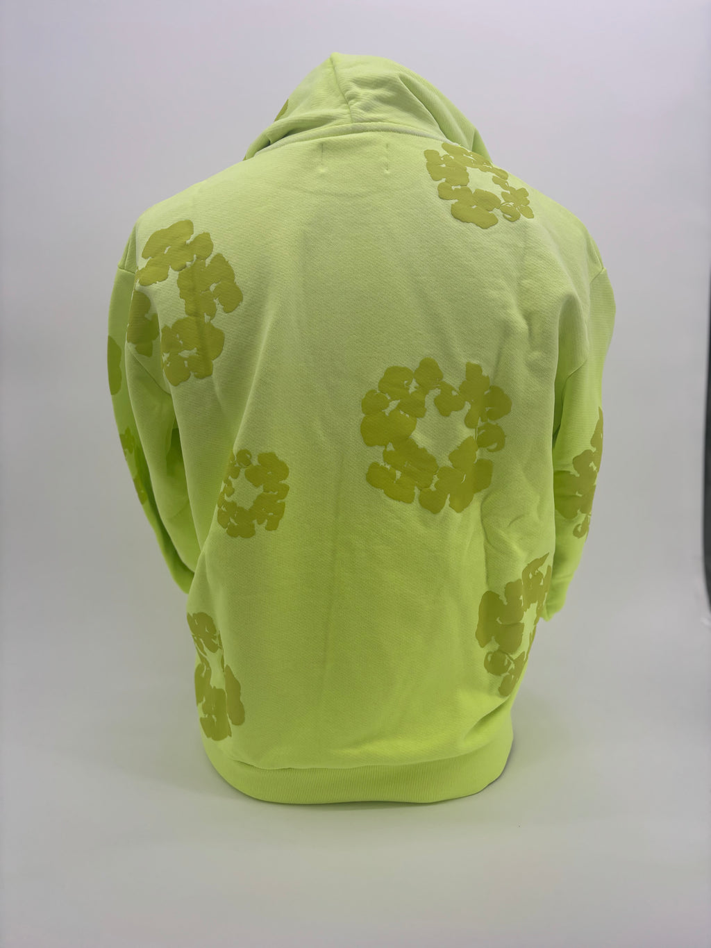 Denim Tears Mono Wreath Hoodie Neon