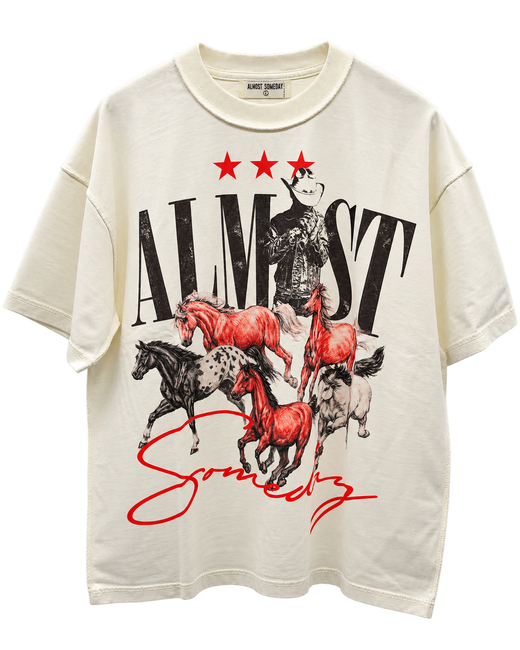 ALSO Smoke Tee Cream