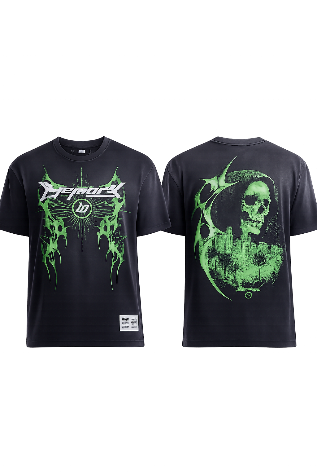 Memory Lane Night Vision Tee Vntg Blk