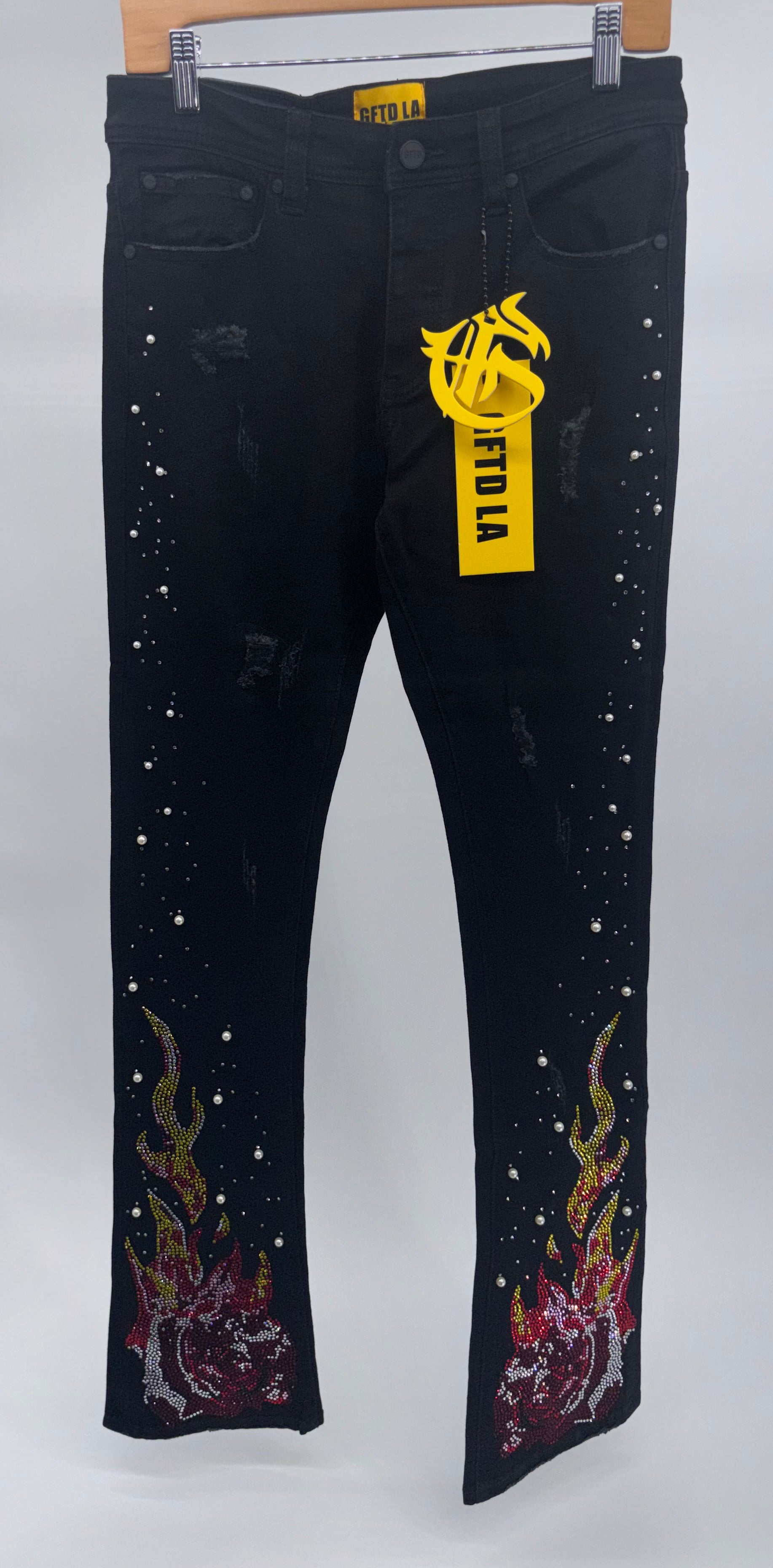 GFTD Ombres Denim Jet Blk