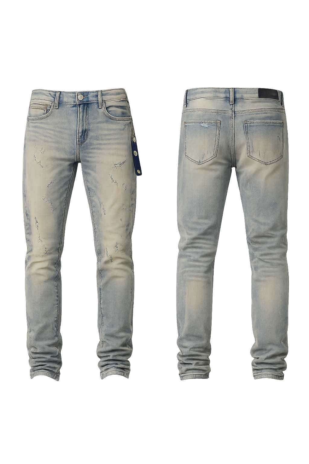 Embellish David Skinny Lt Blue