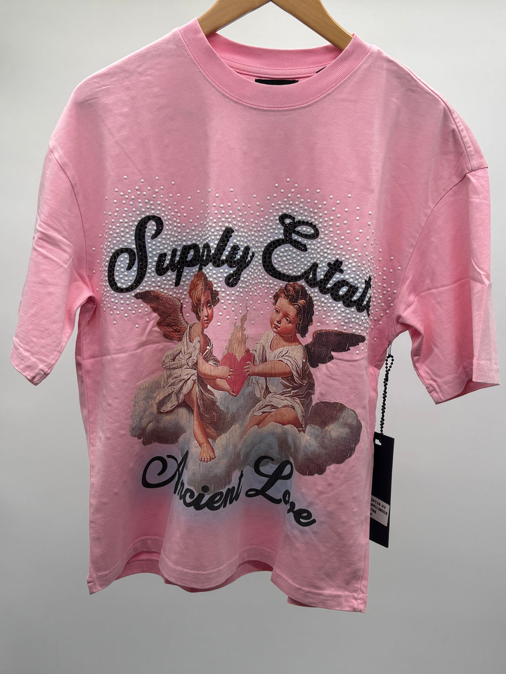 Supply Angels Tee Pink