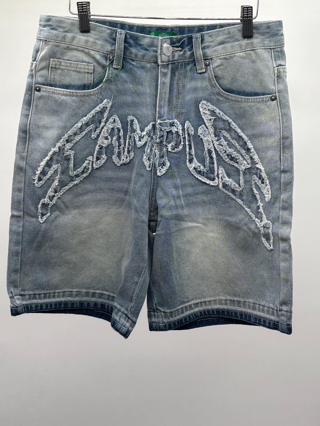 Campus Applique Denim Jort Blue