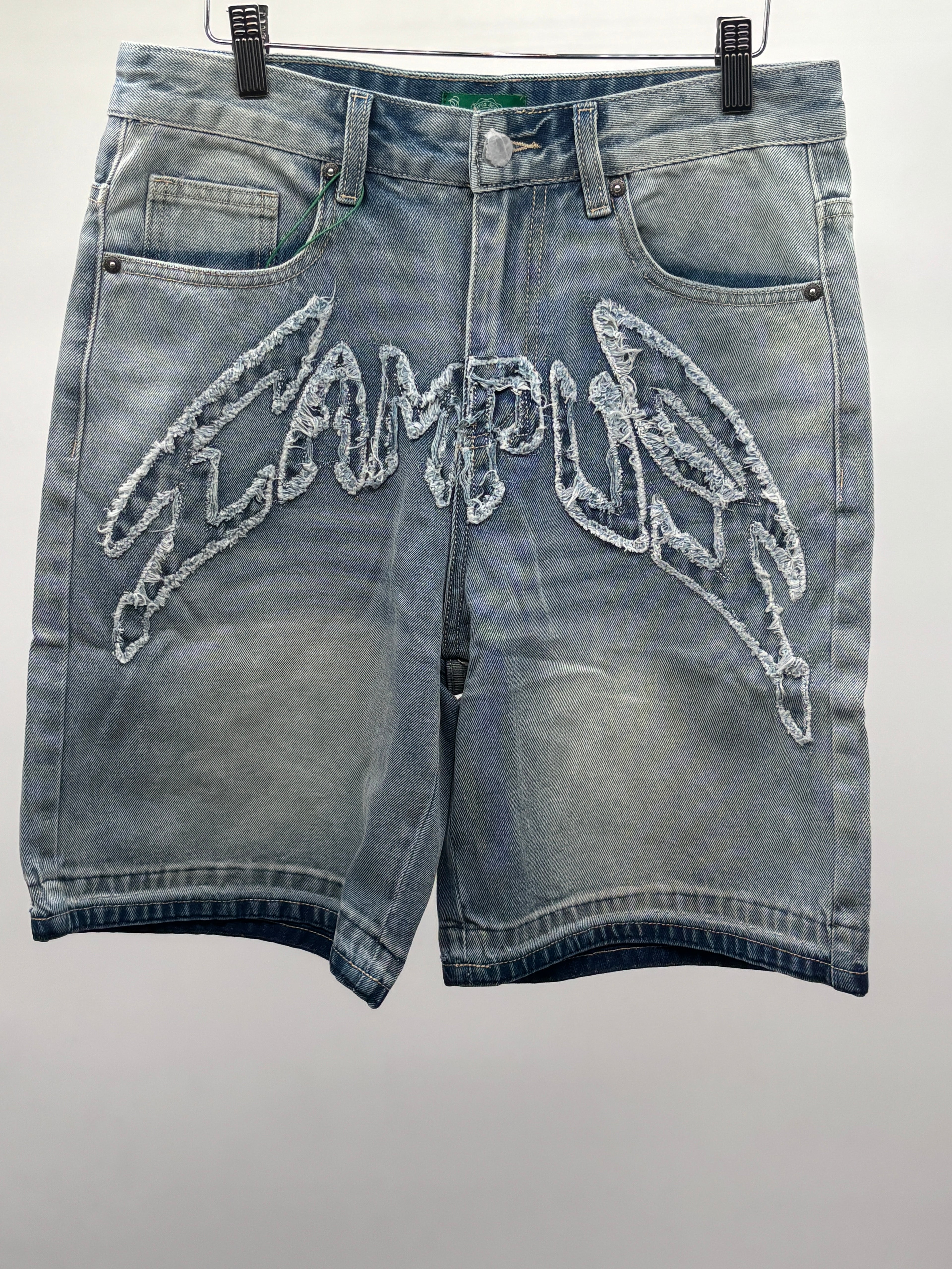 Campus Applique Denim Jort Blue