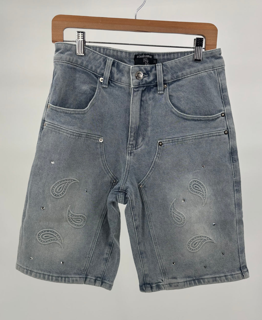 ME Paisley Shorts Blue