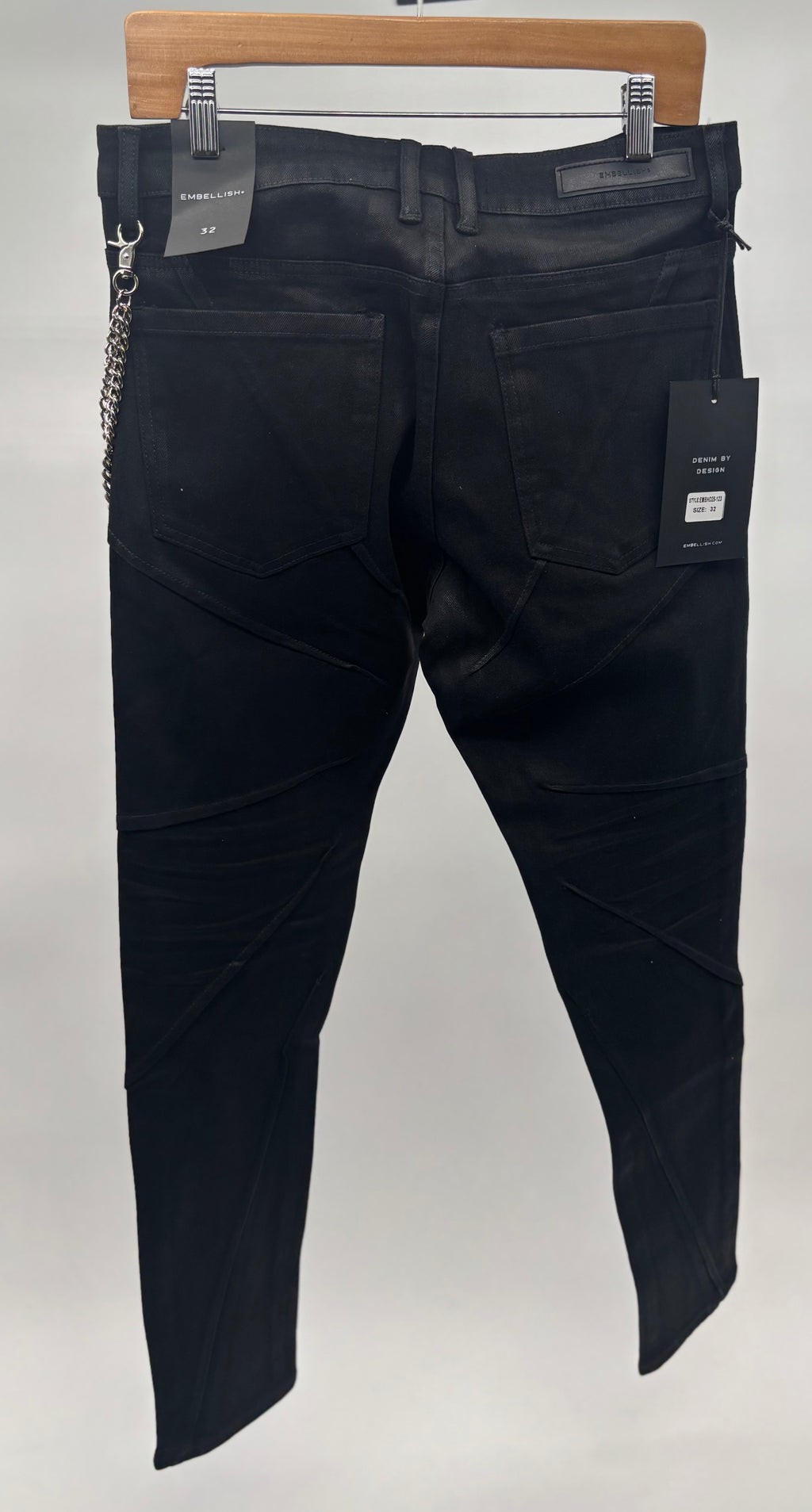EMB Noir Denim Blk Wax
