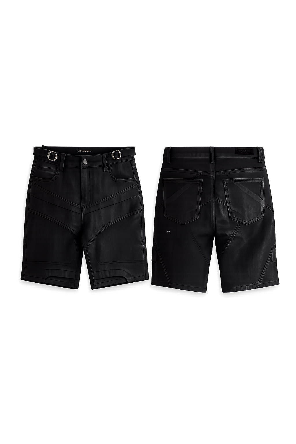Embellish Drone Shorts Blk Wax