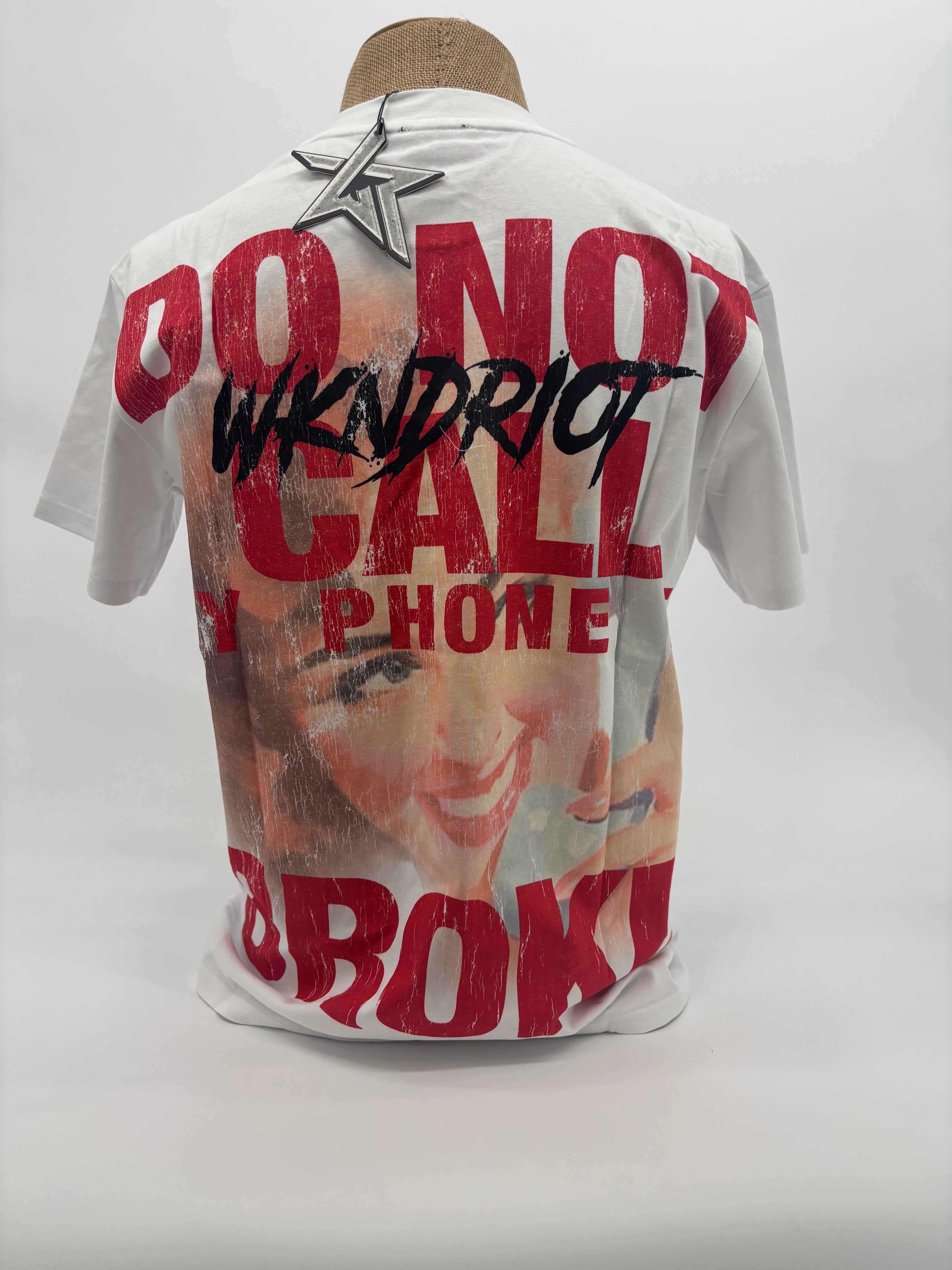 WKND Dont Call Tee Wht