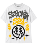 SZN Money Talks Tee White