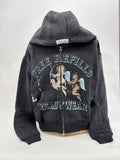 FR Angels Hoodie Vntg Blk