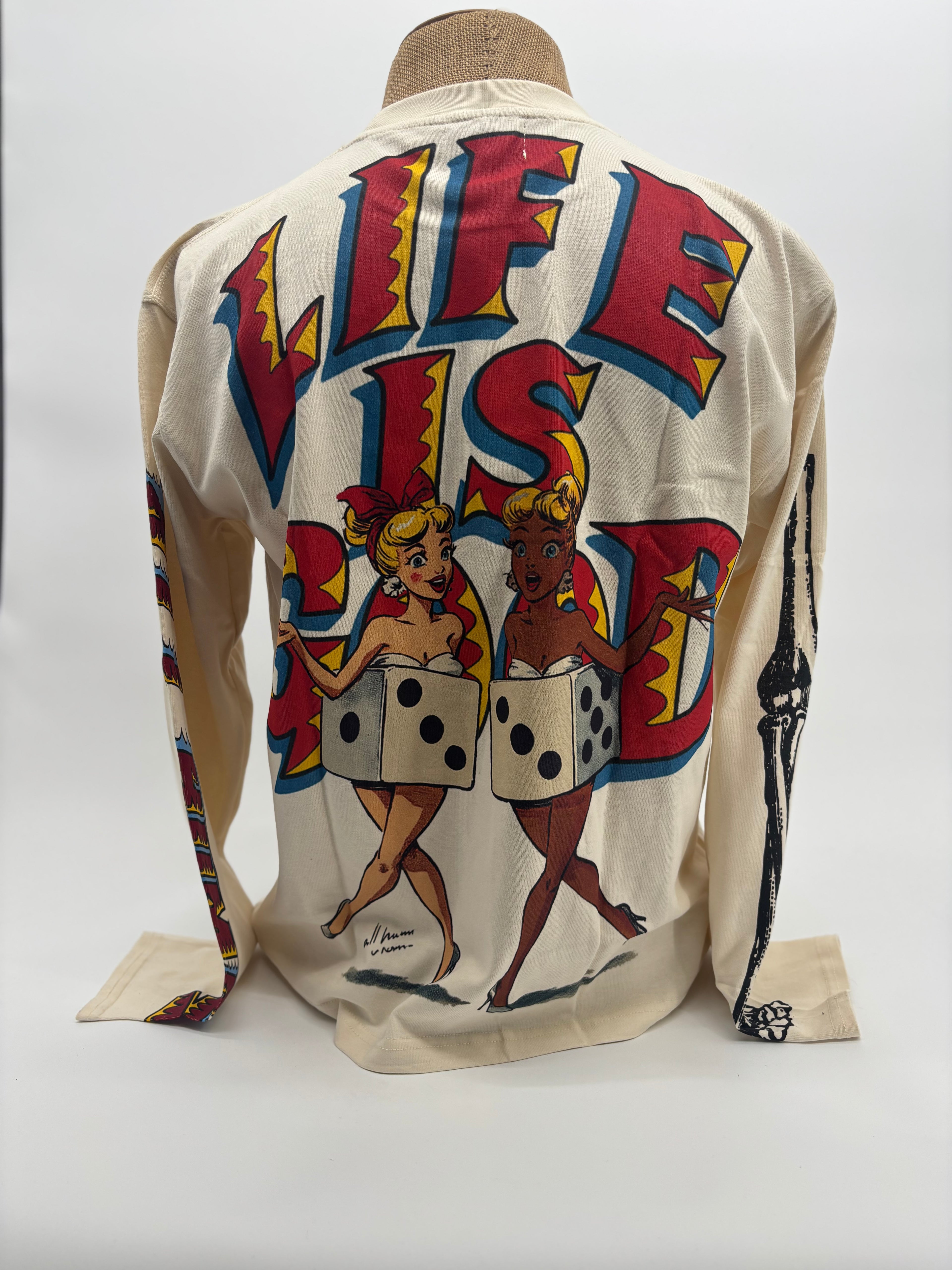 A.H. Roll In Peace LS Tee Blk