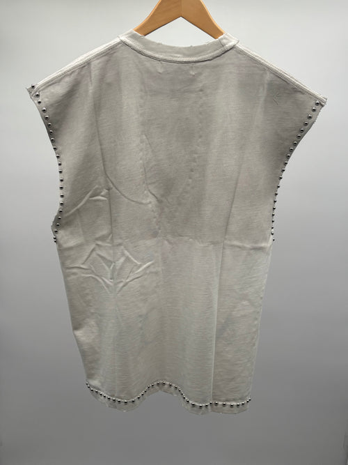 ALSO Crowned Cut Off Tee Cream