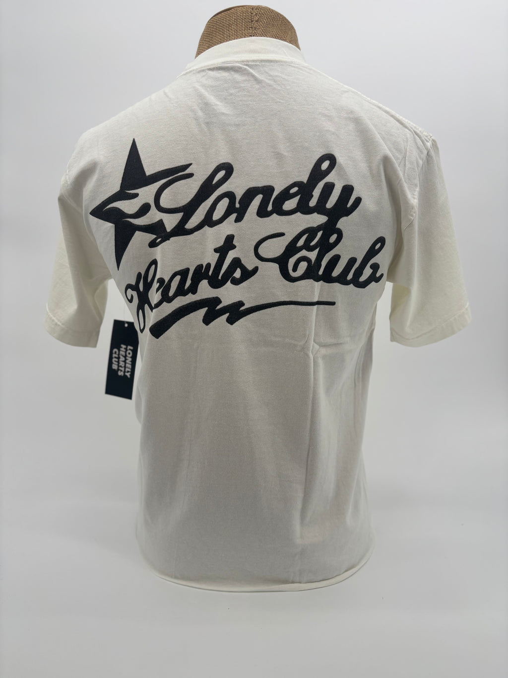 LHC Dont Smoke Cropped Tee Off Wht