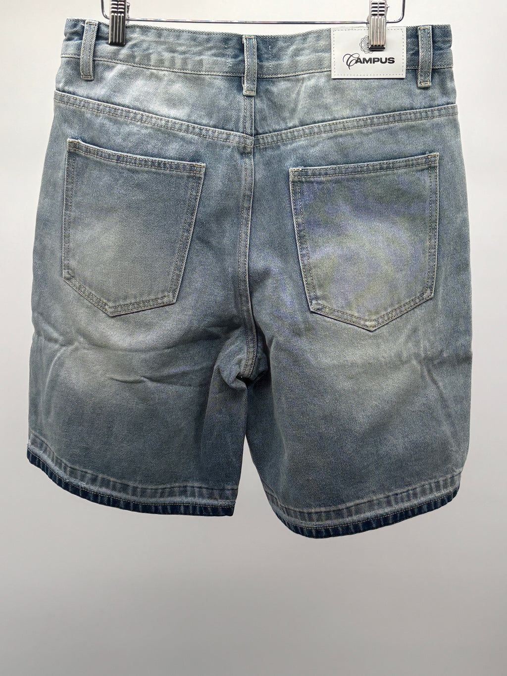 Campus Applique Denim Jort Blue