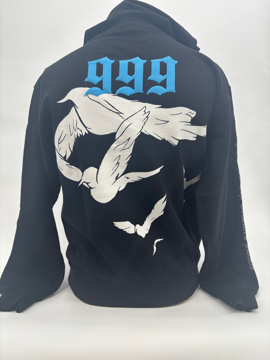 Revenge Dove Hoodie Blk Blue