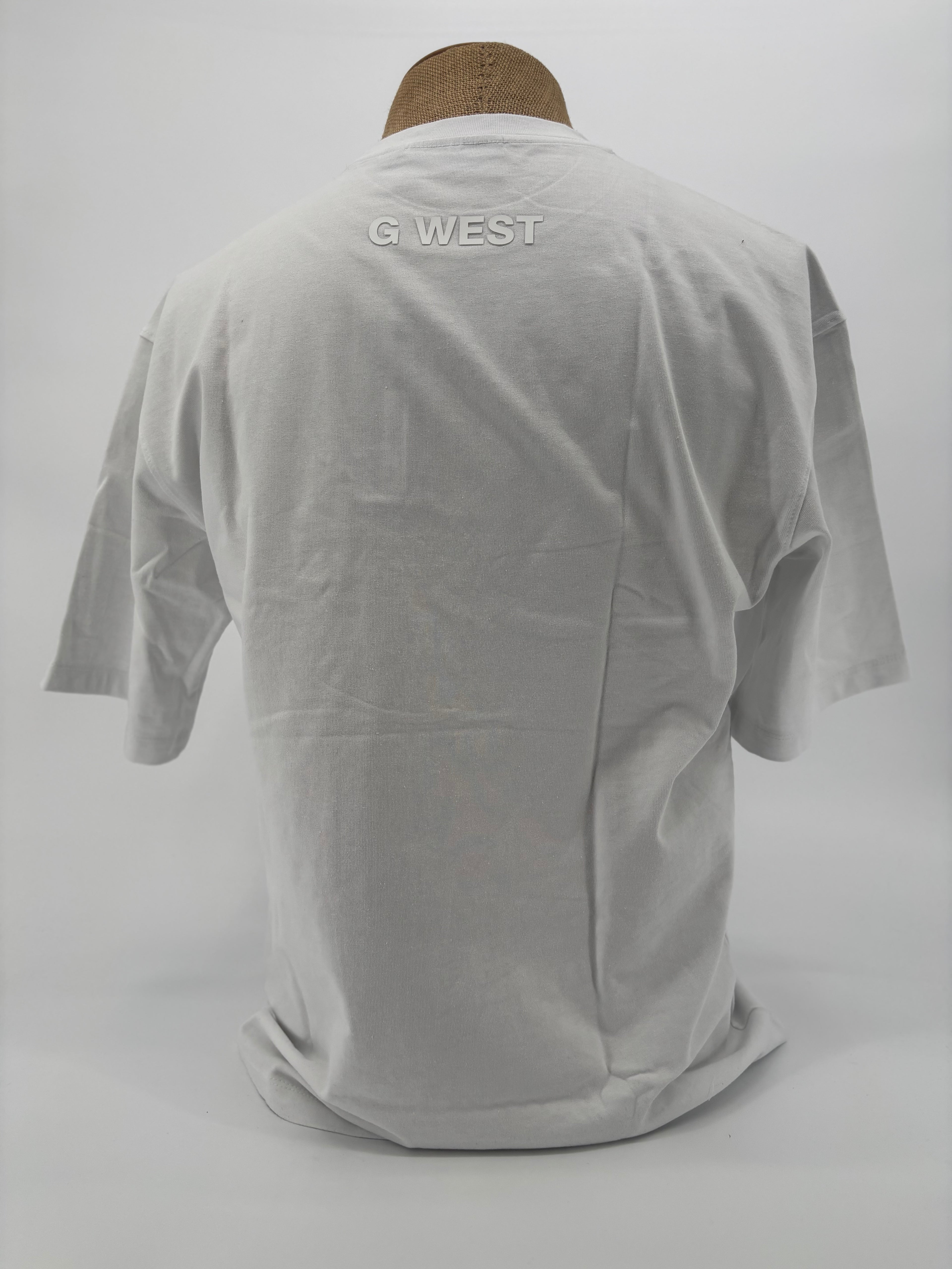 GWest Energy Tee Wht Blk