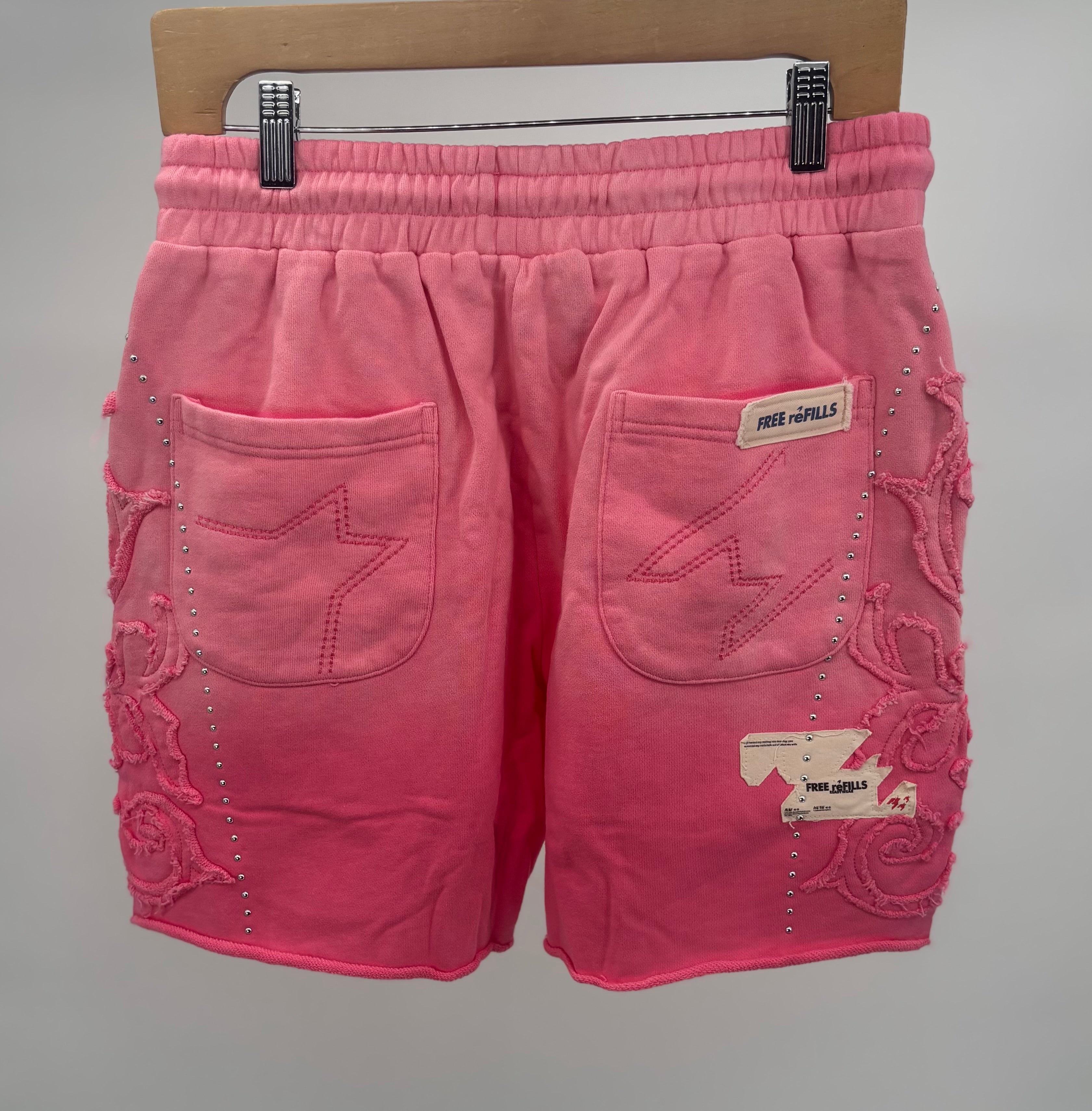 FR Cathedral Fleece Shorts Pink