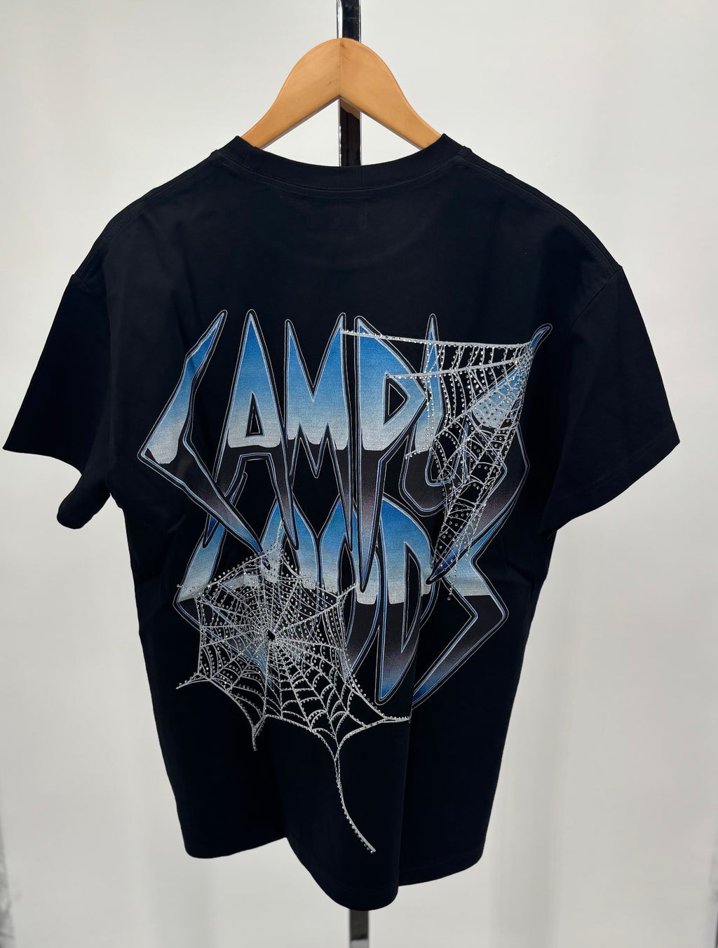 Campus Broken Web Tee Blk