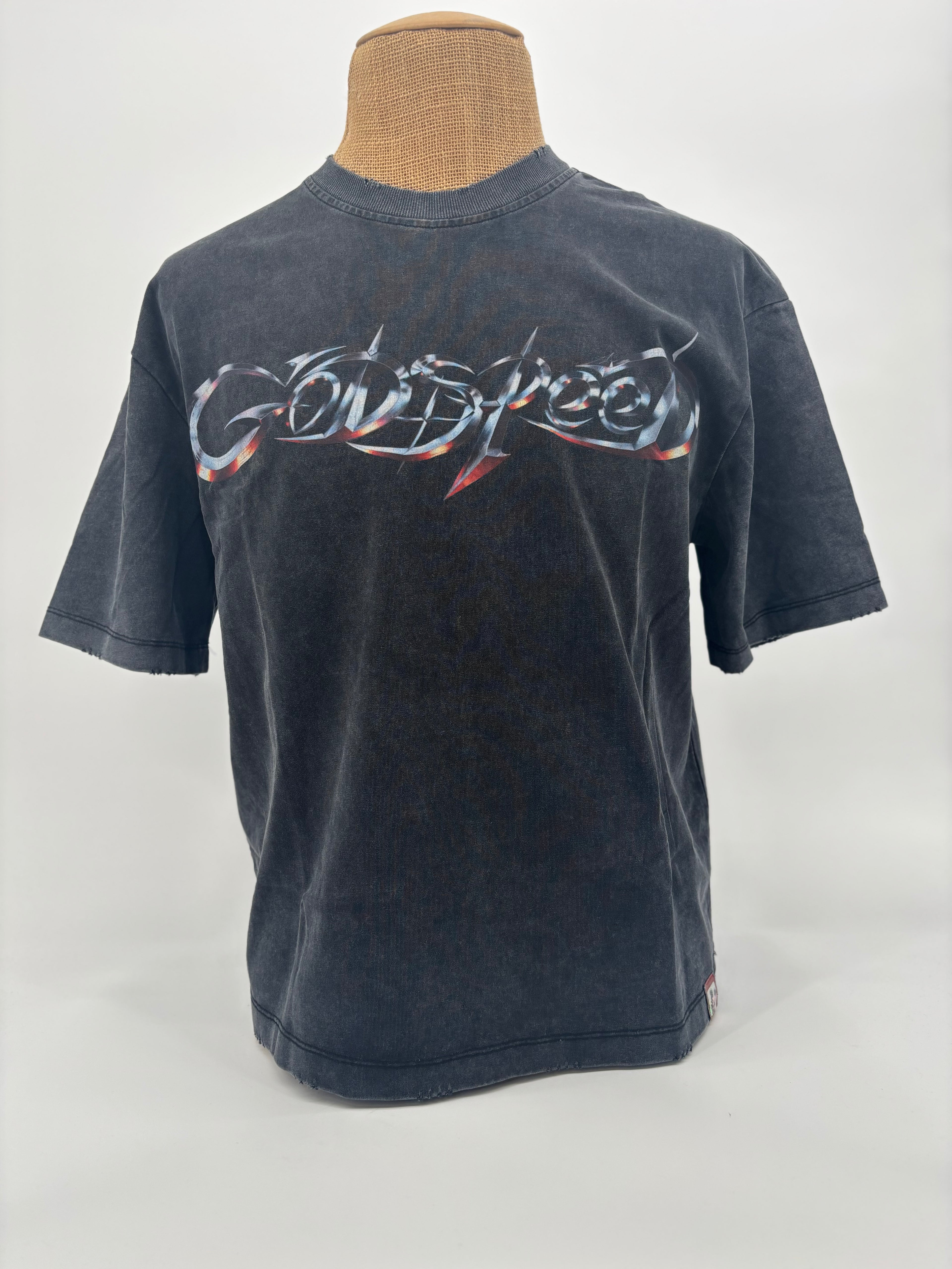 Godspeed New Age Logo Tee Blk