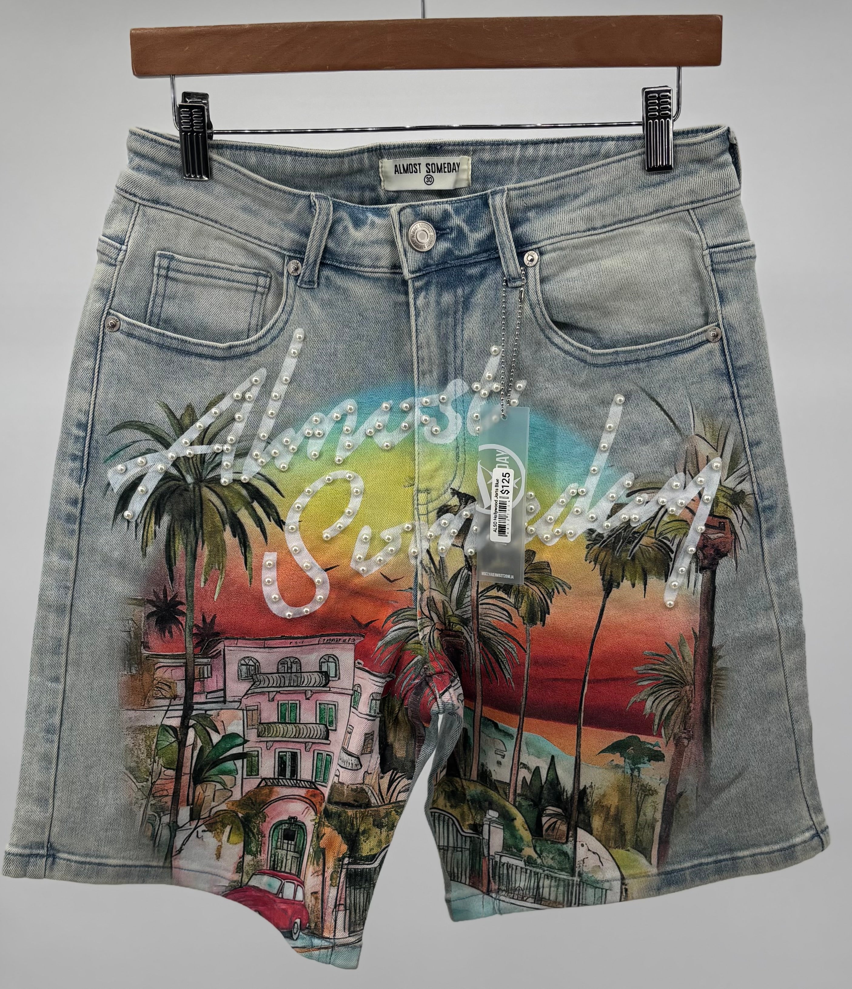 ALSO Hollywood Jorts Blue