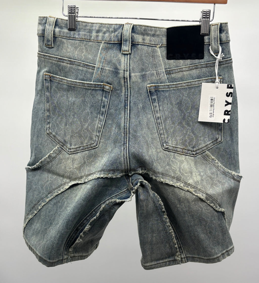 Crysp Rigged Shorts Blue