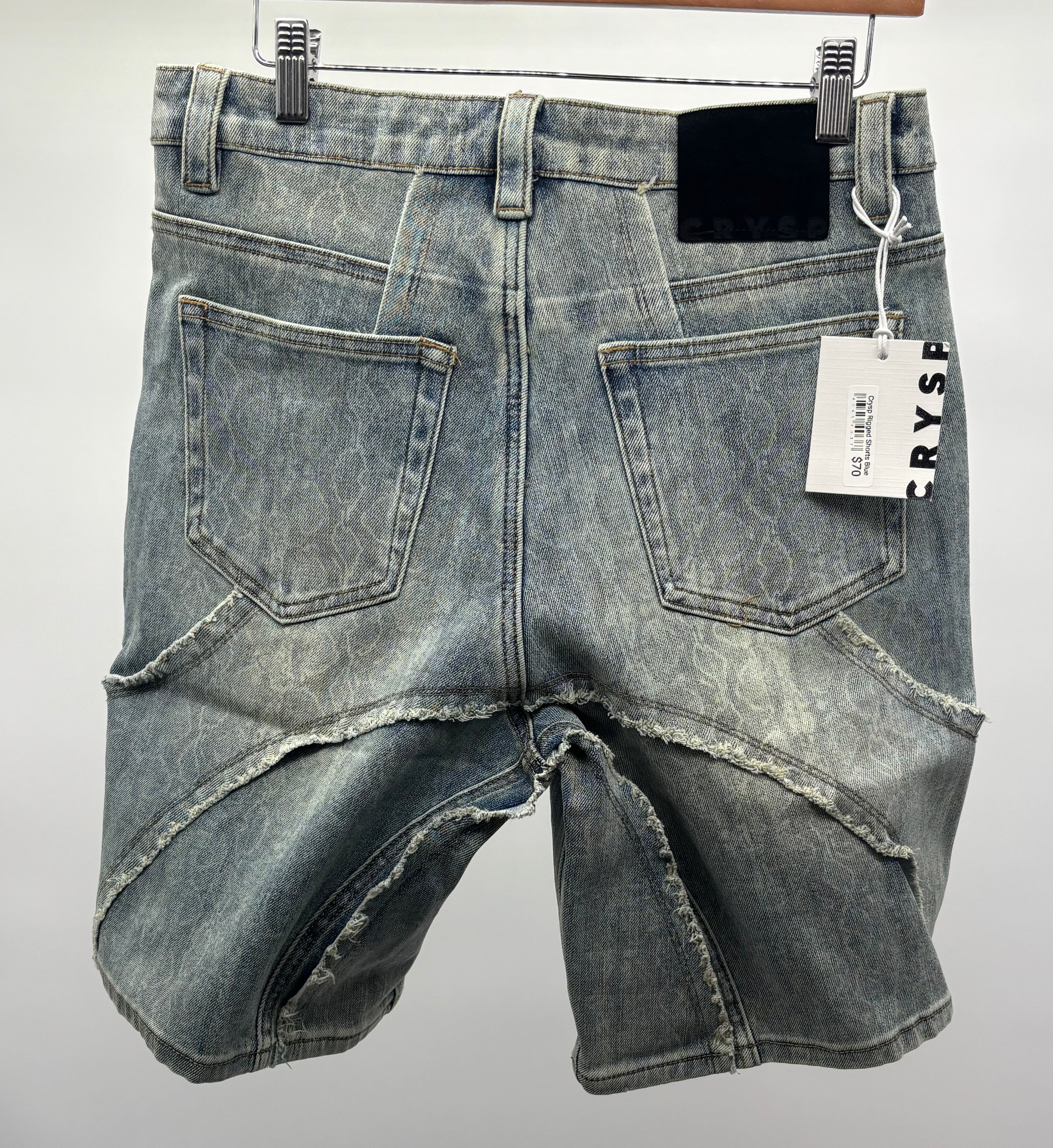 Crysp Rigged Shorts Blue