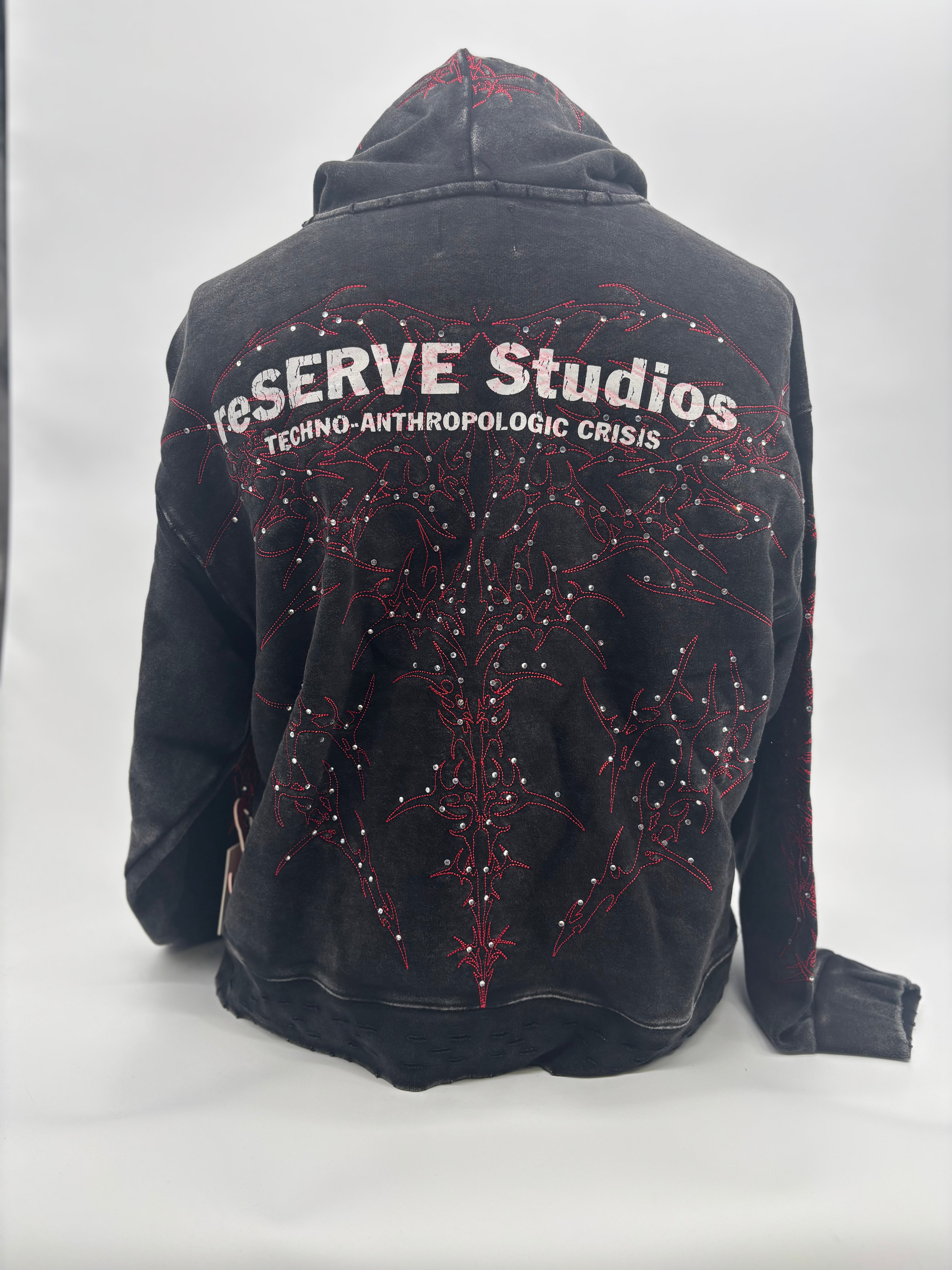 Reserve Crisis Hoody Blk