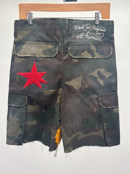 All Human Yayo Shorts Camo
