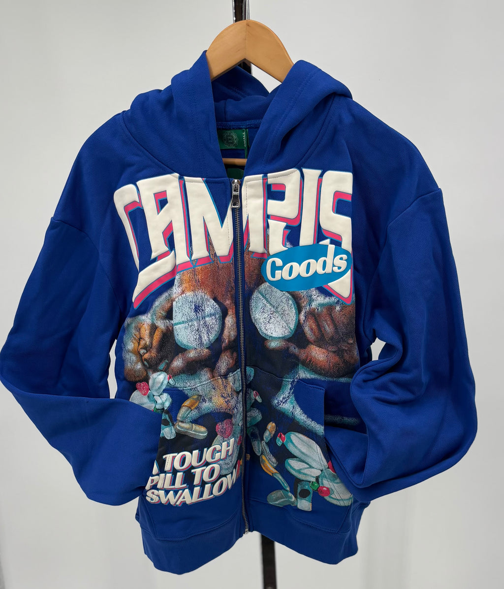 Campus Bitter Dose Hoodie Blue