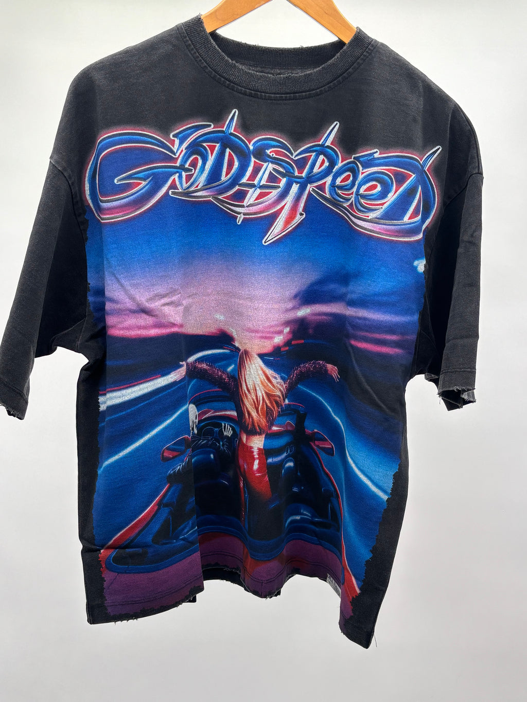 Godspeed Black Blue Lady Tee