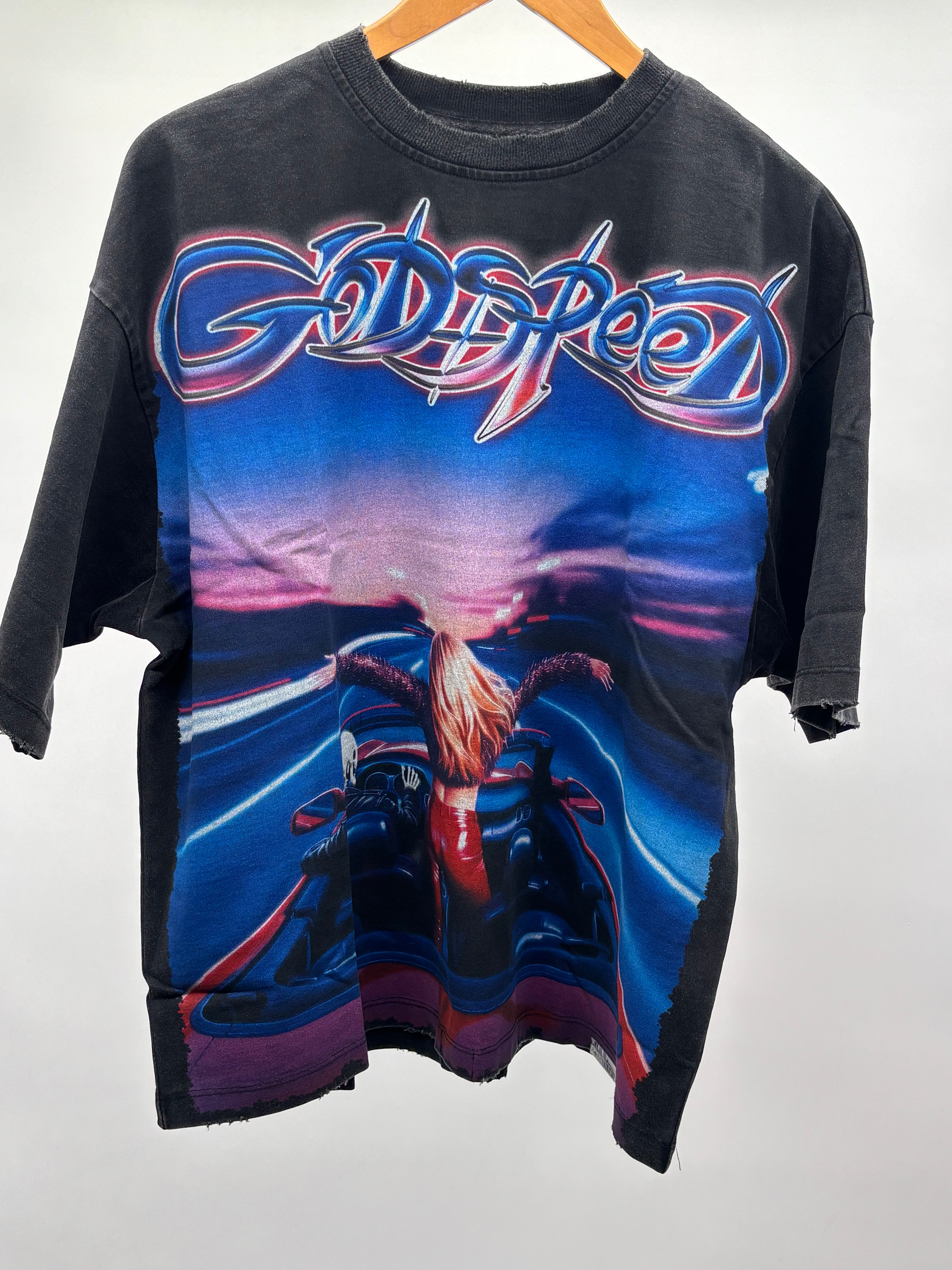 Godspeed Black Blue Lady Tee