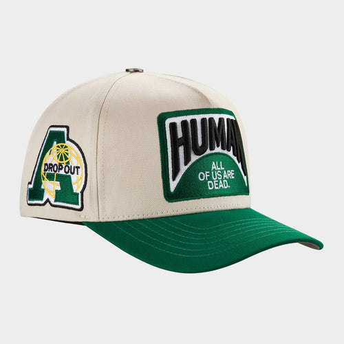 All Human Coronao V2 Hat Tan Green