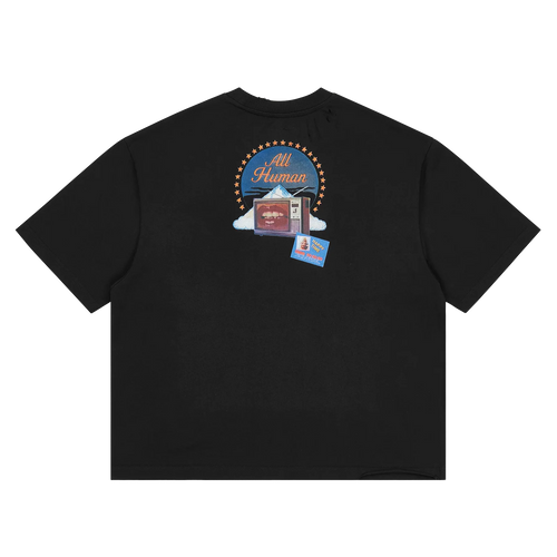 All Human Spahn Ranch Tee Blk