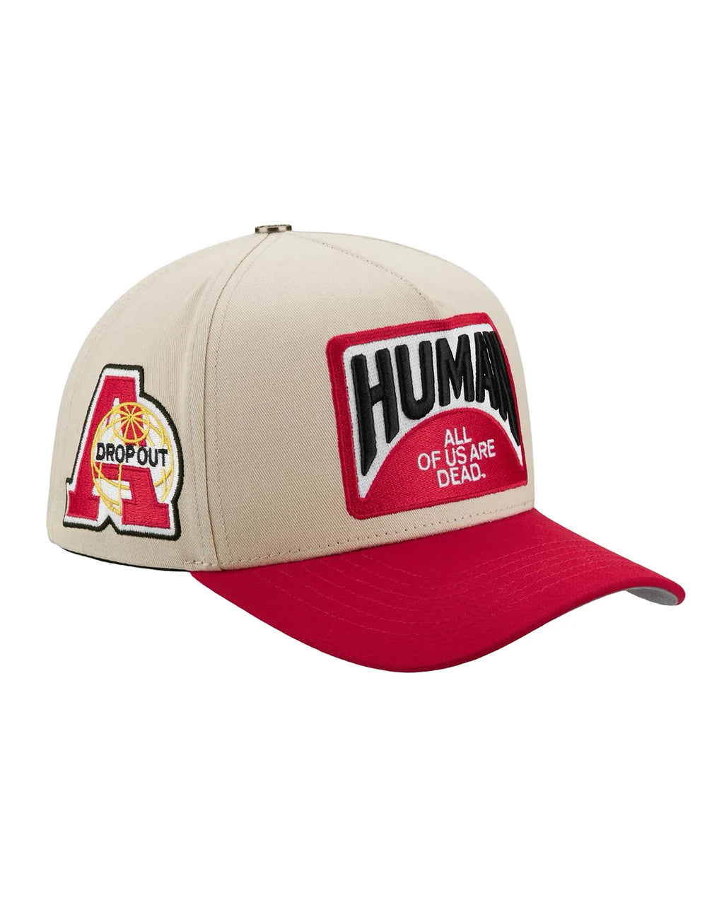 All Human EBT Hat Cream Red
