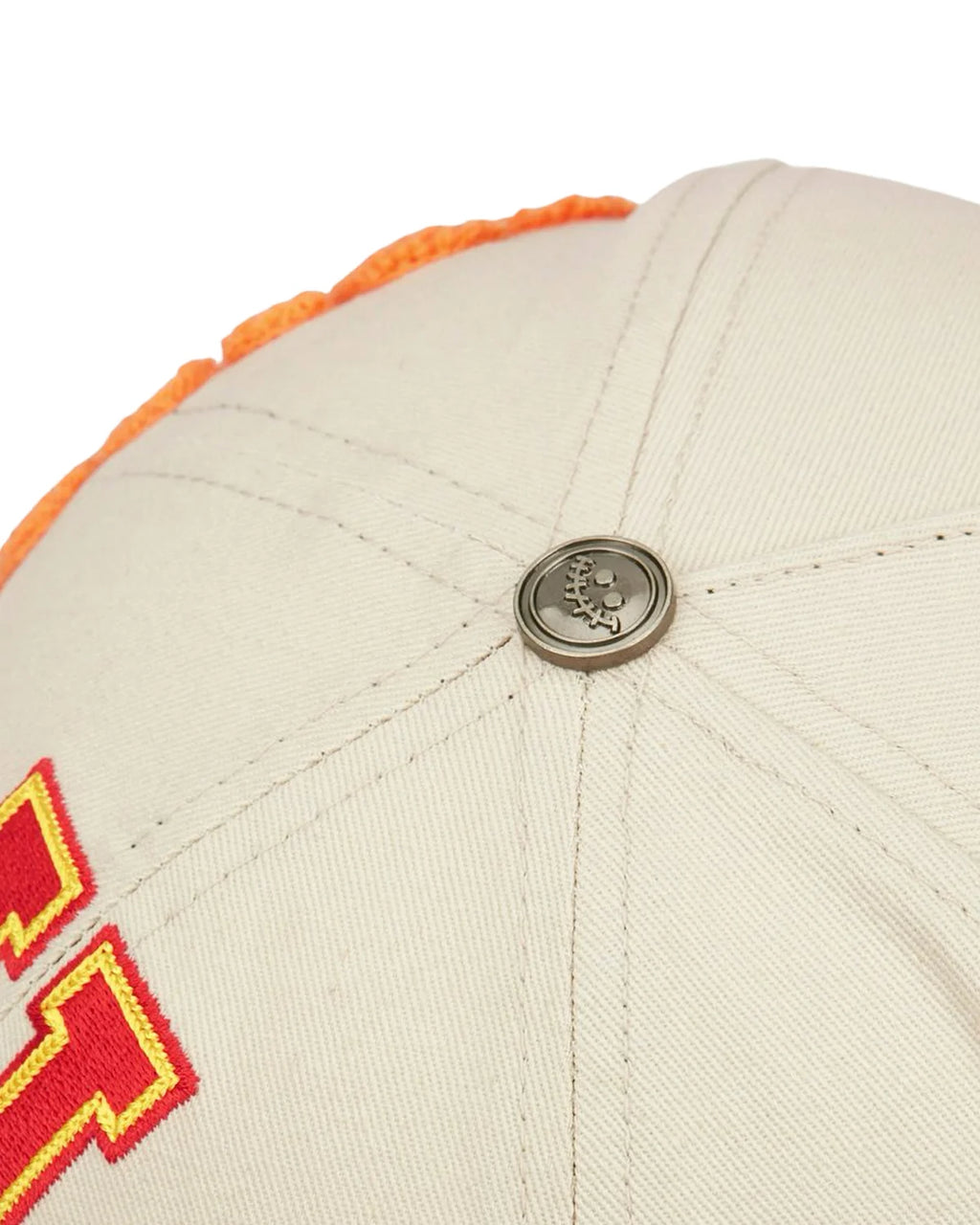 All Human EBT Hat Cream Red