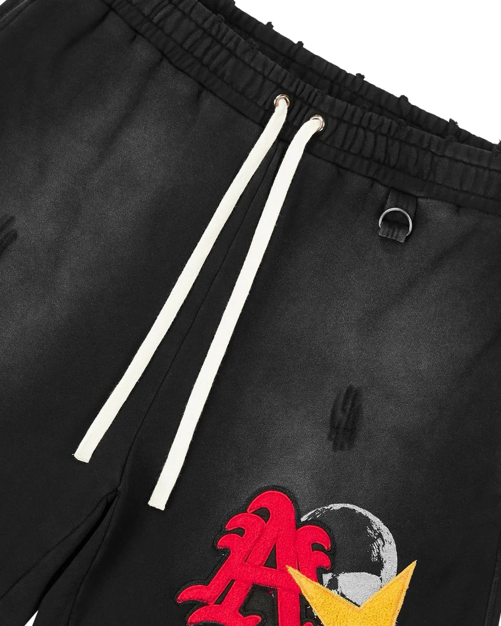 All Human Schizo Shorts Blk Wash