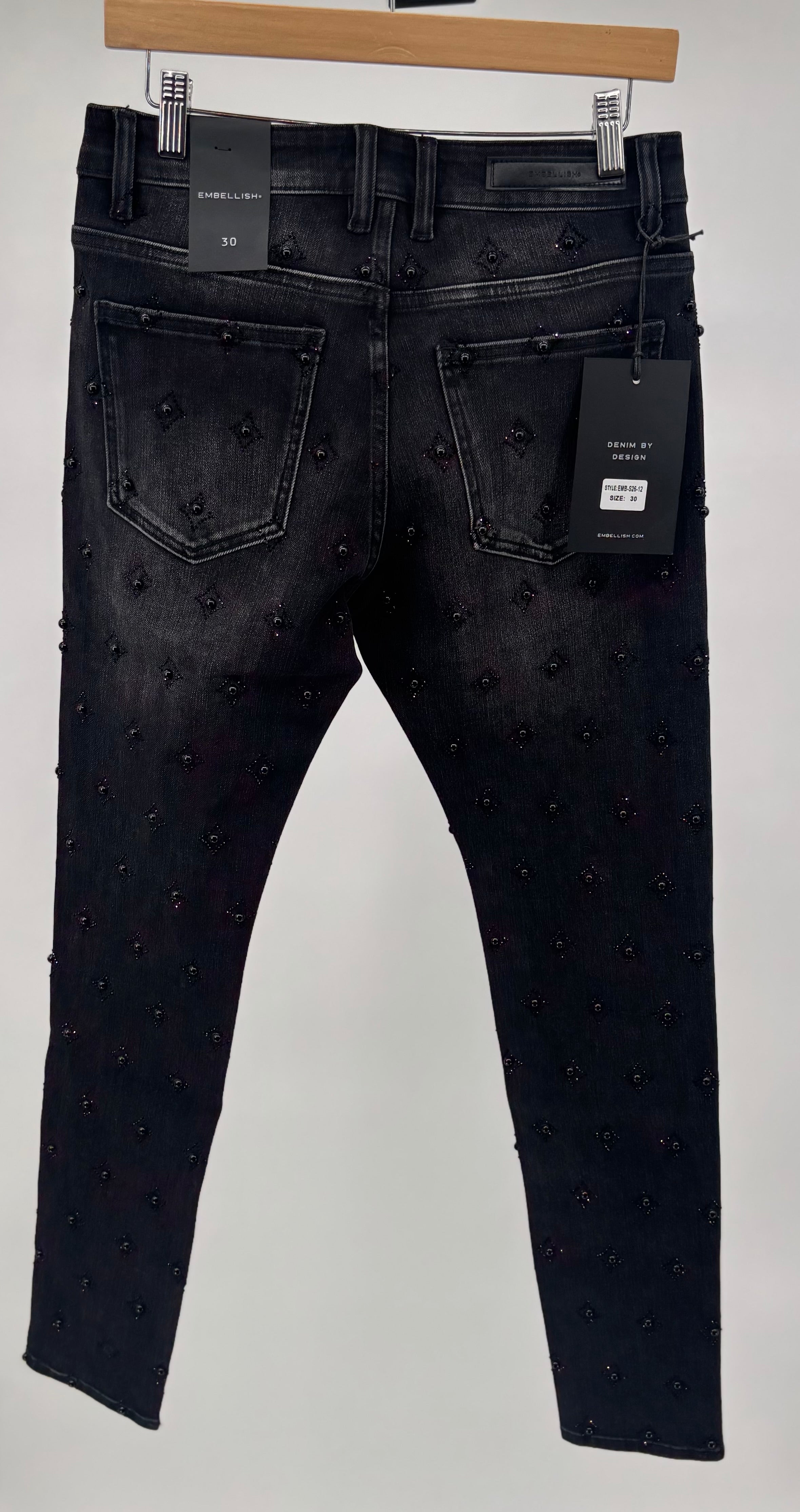 EMB Cygnus Skinny Washed Blk