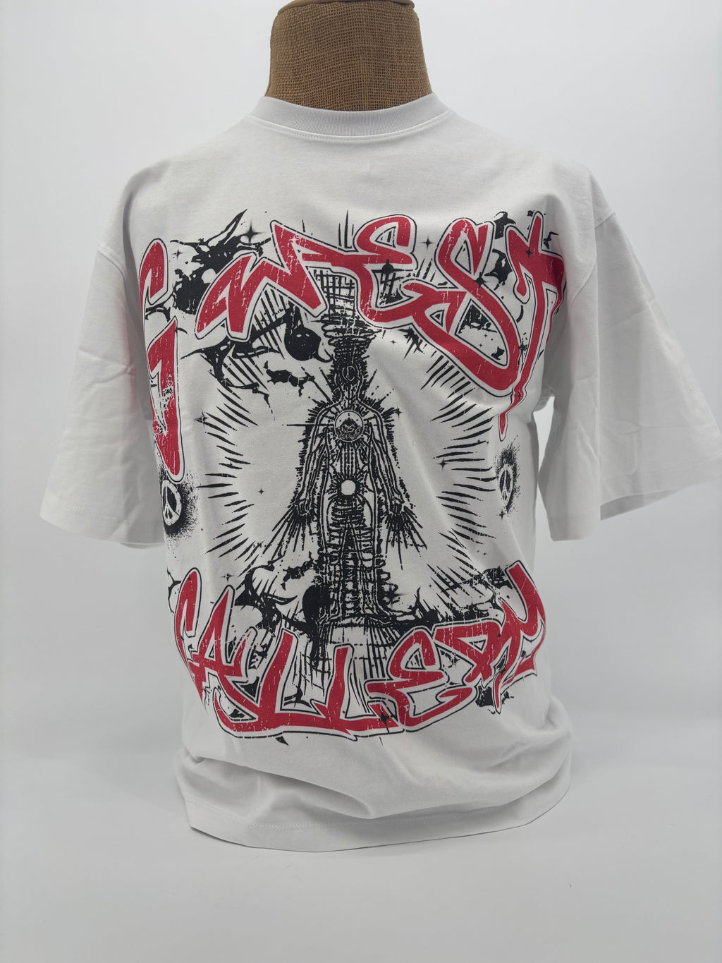 GWest Energy Tee Wht Grey