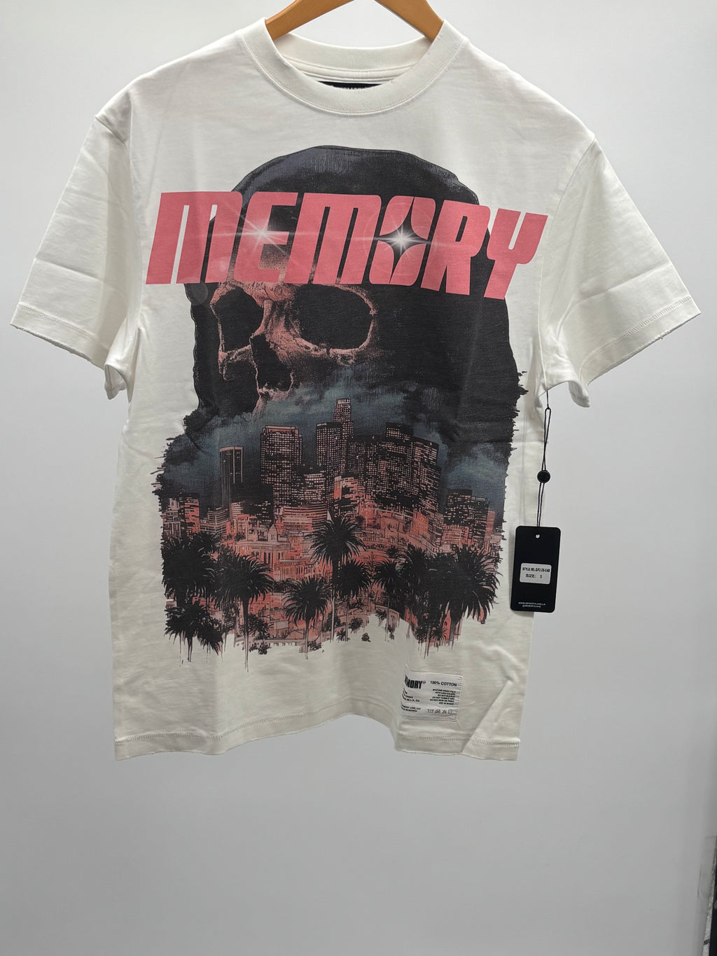 ML Downtown Reaper Tee Wht