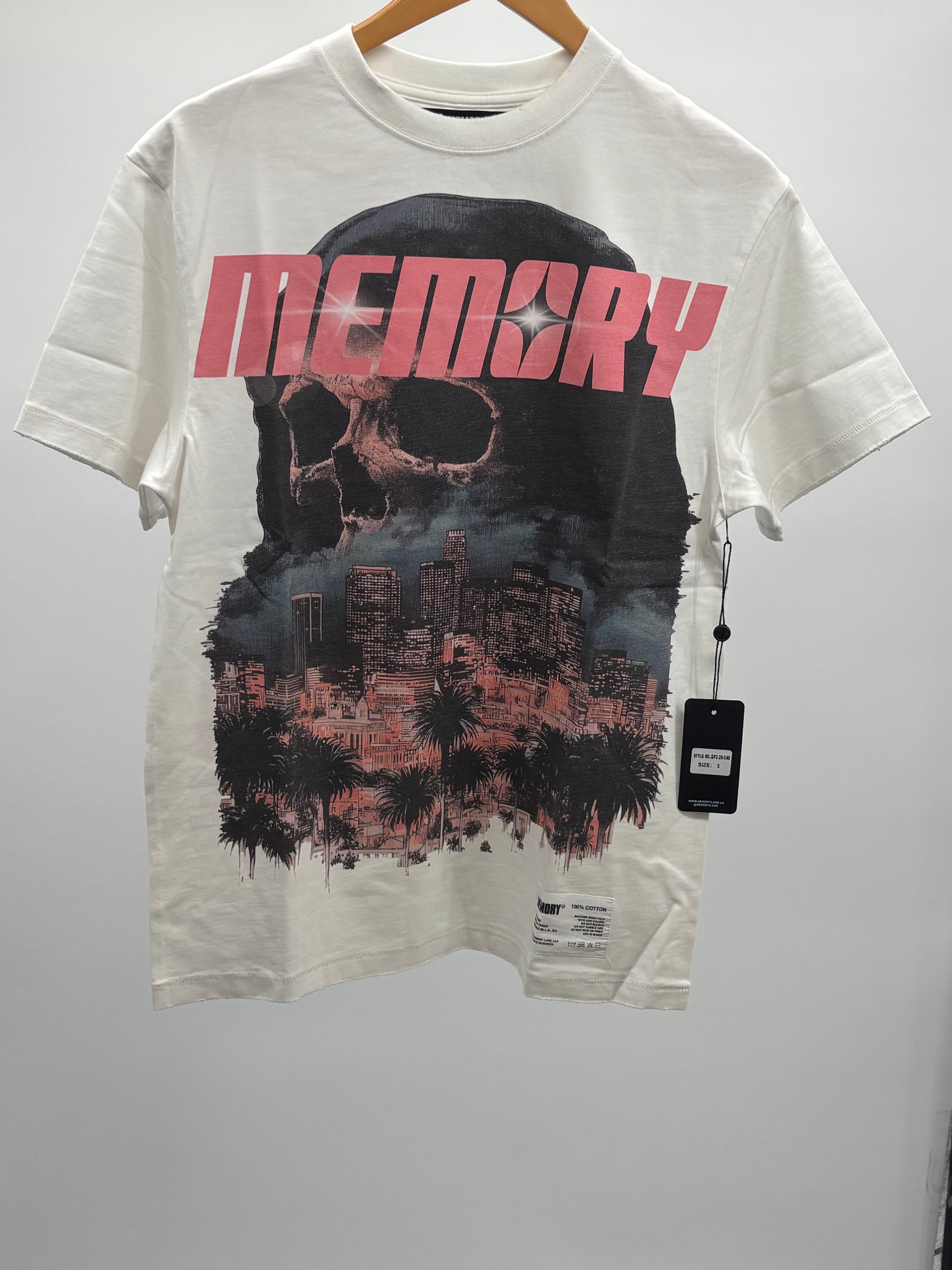 ML Downtown Reaper Tee Wht