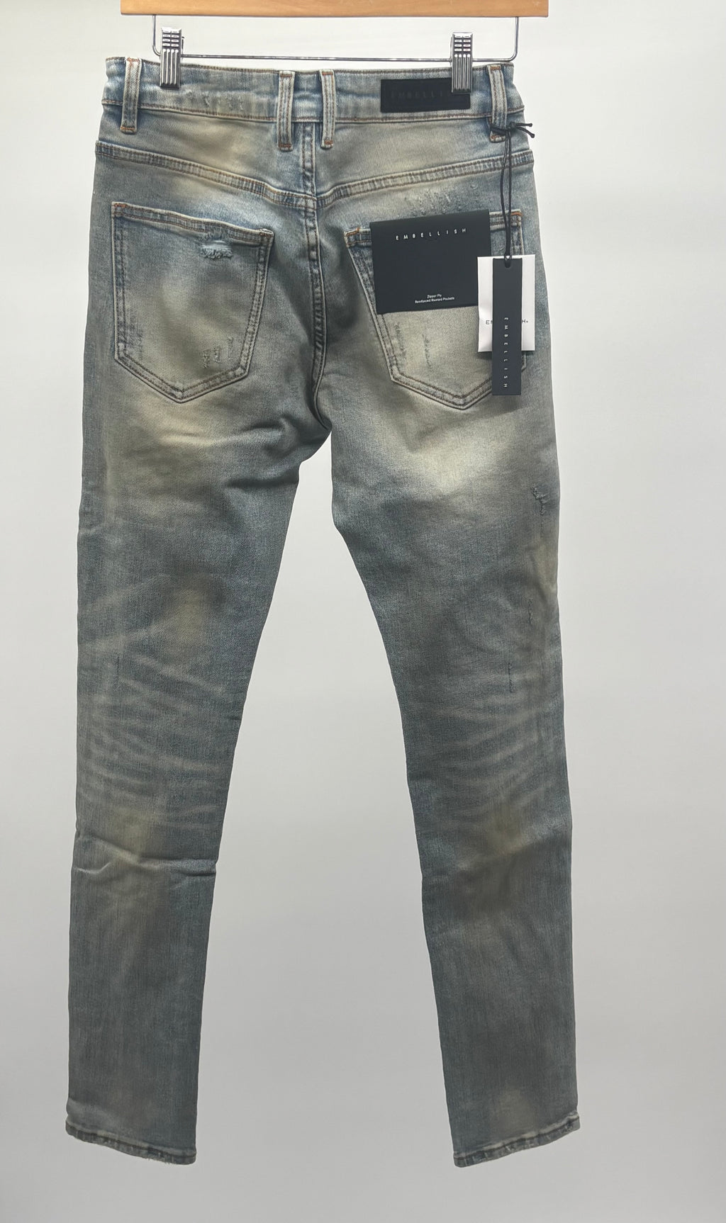 Embellish David Skinny Lt Blue