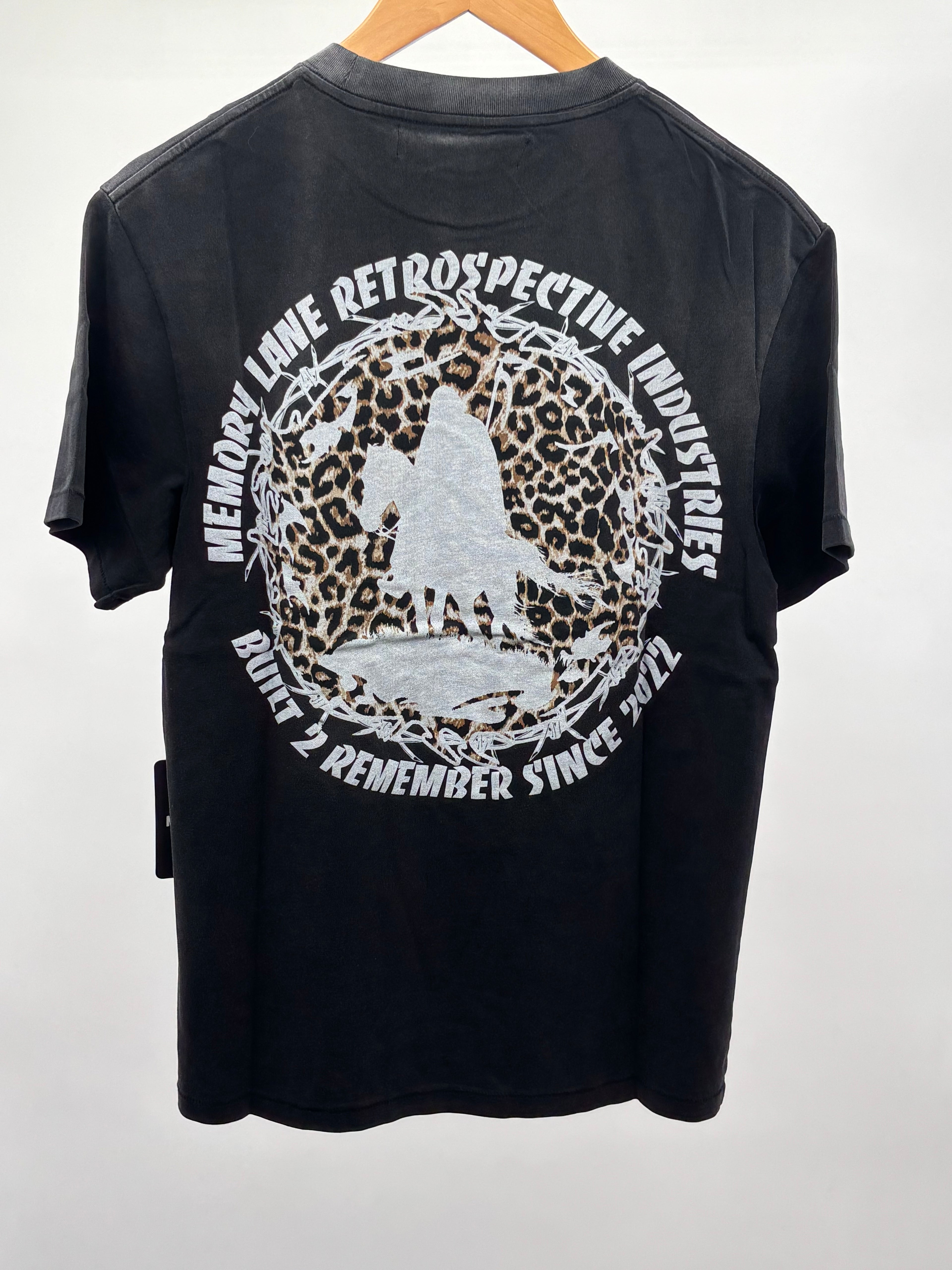 Memory Lane Retro Star Tee Blk
