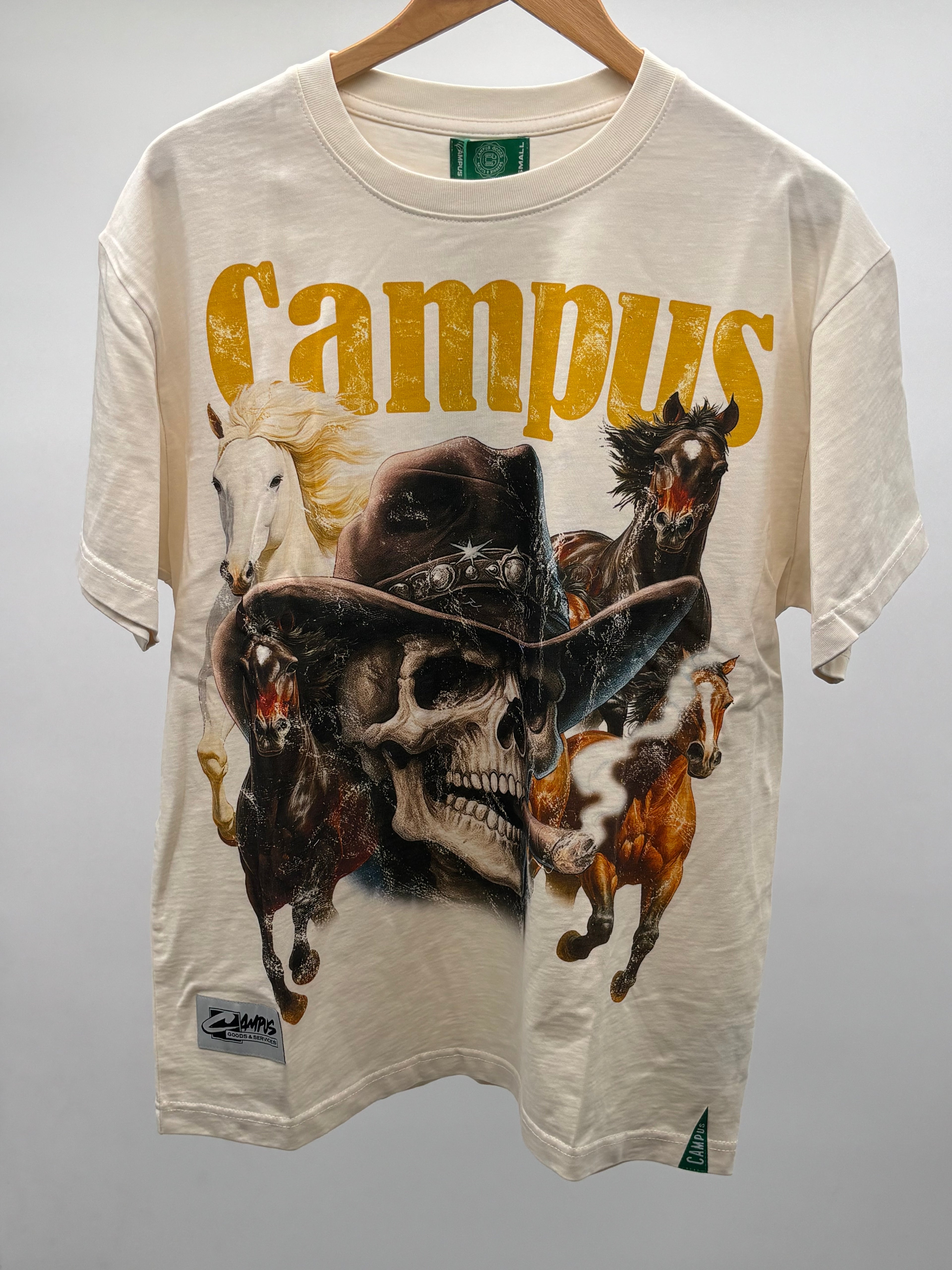 Campus Ghost Rider Tee Cream