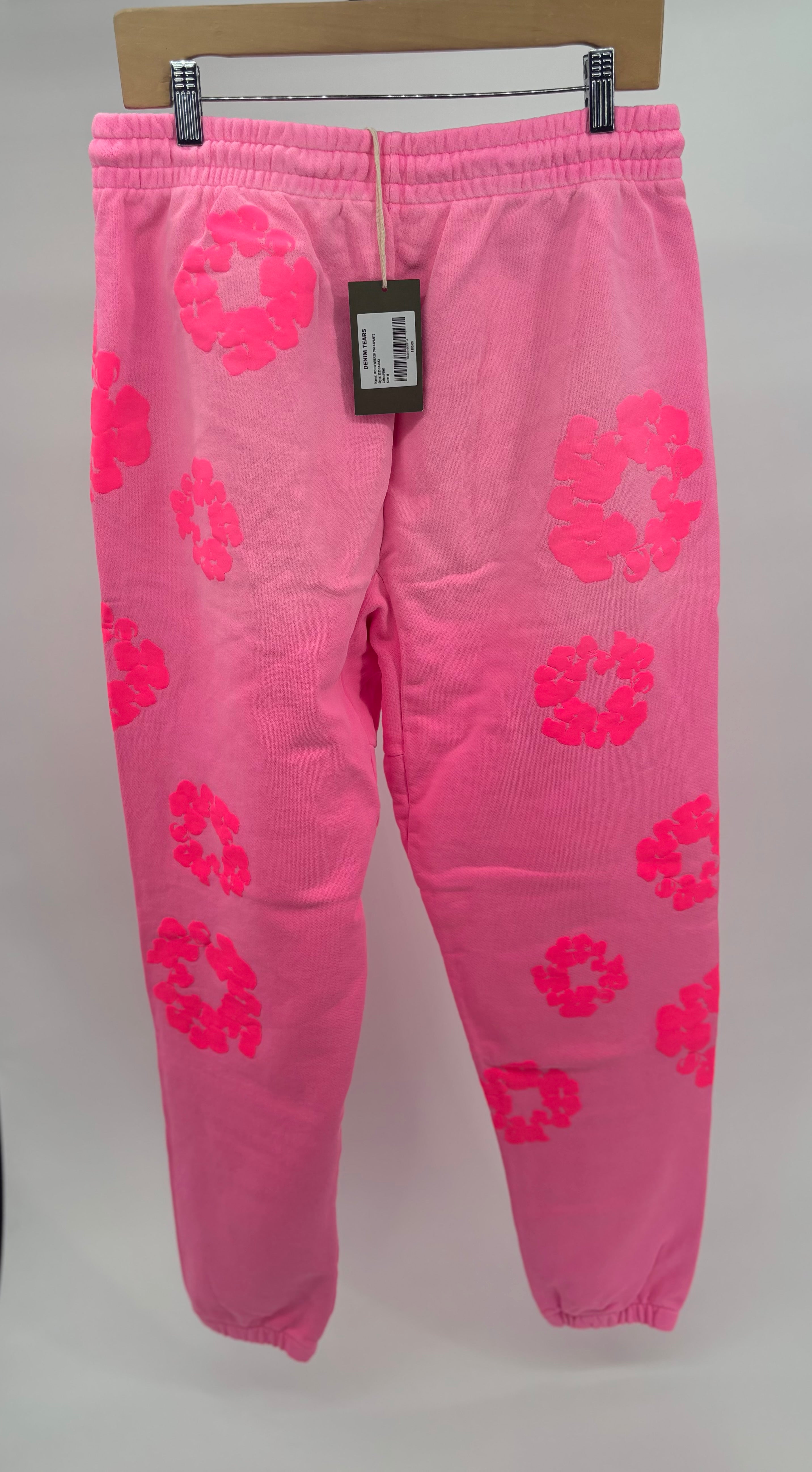 Denim Tears Mono Wreath Sweatpants Pink