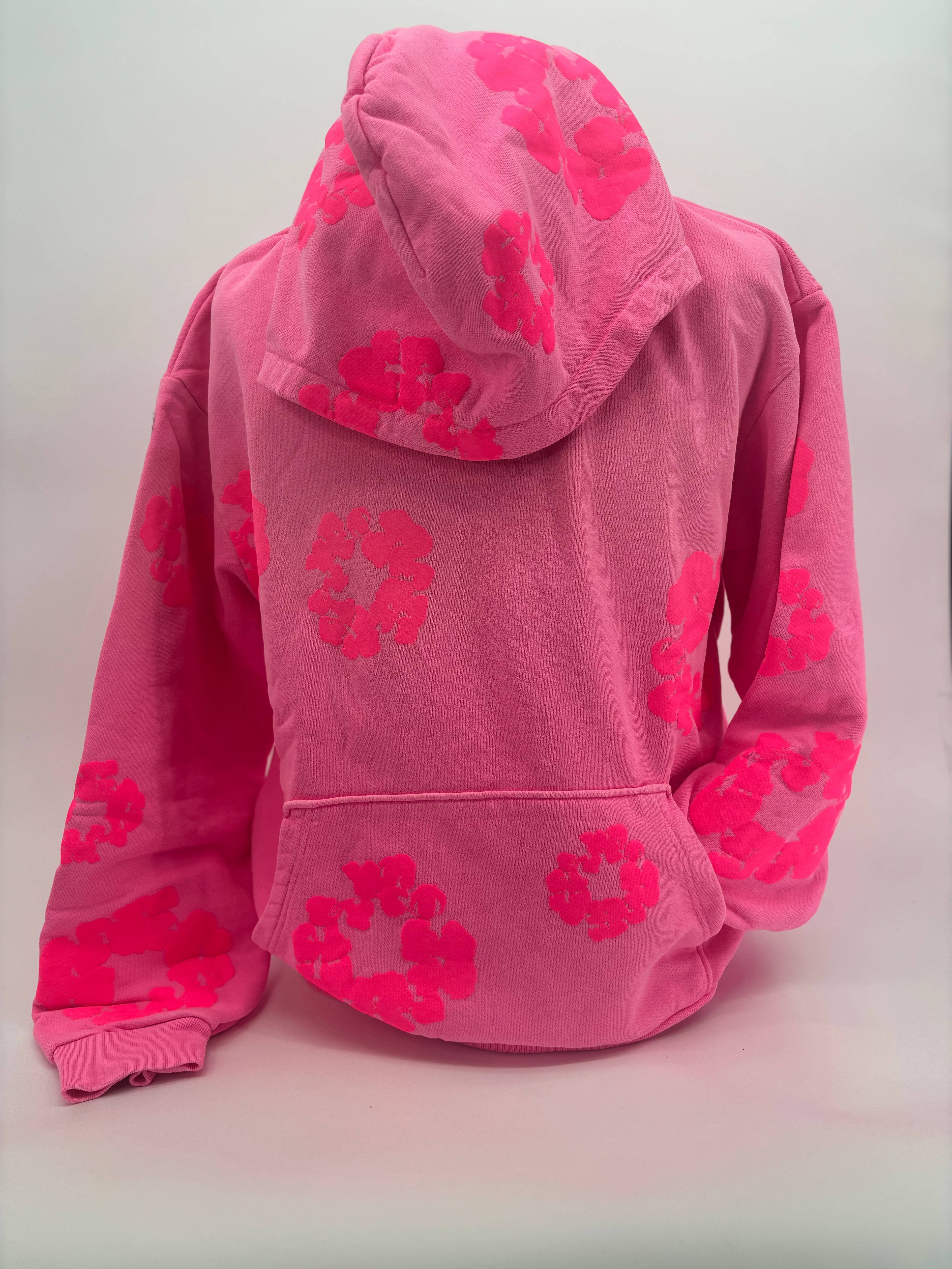 Denim Tears Mono Wreath Hoodie Pink