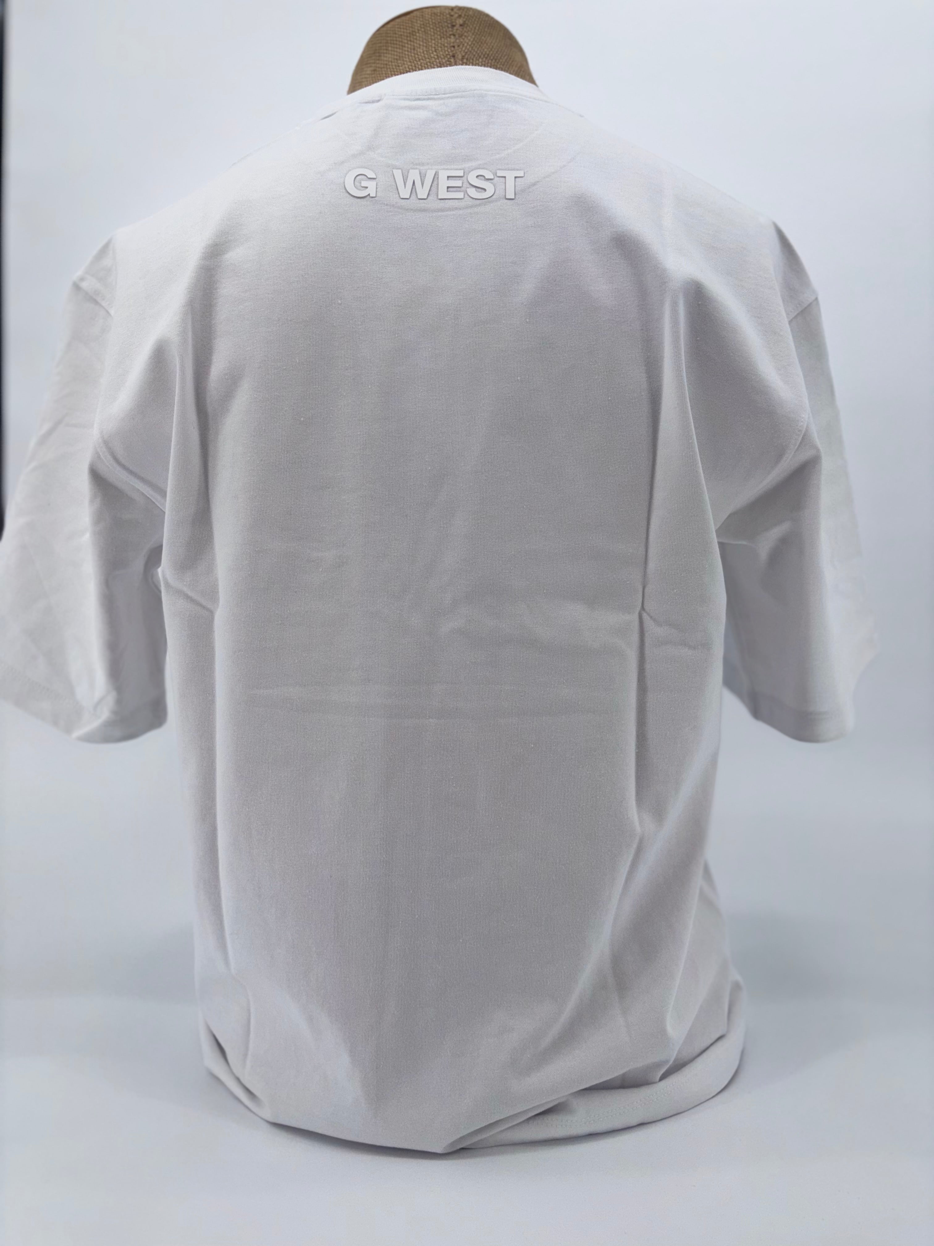 GWest Energy Tee Wht Blue