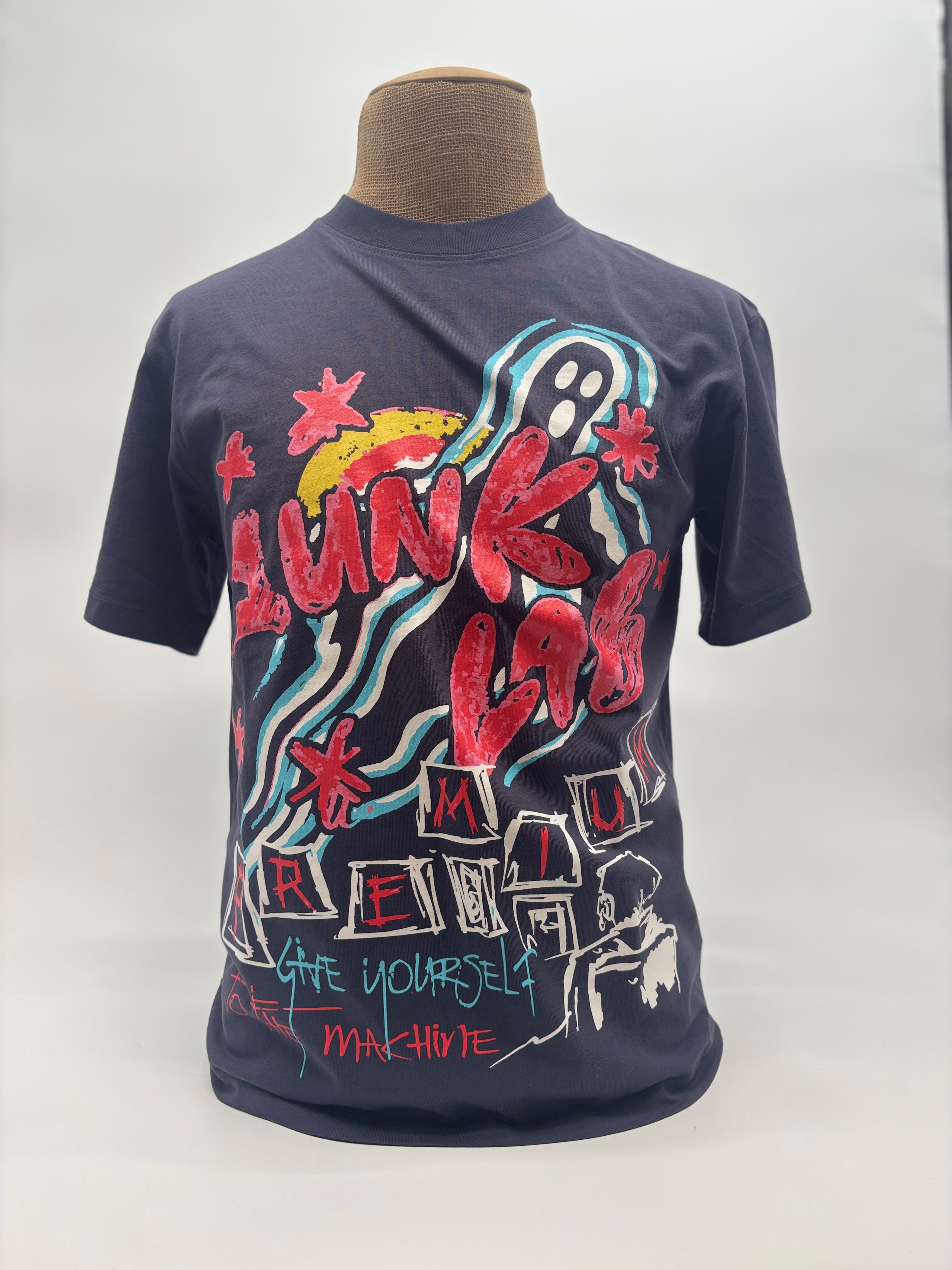 Junk Lab Ghostly Tee Navy