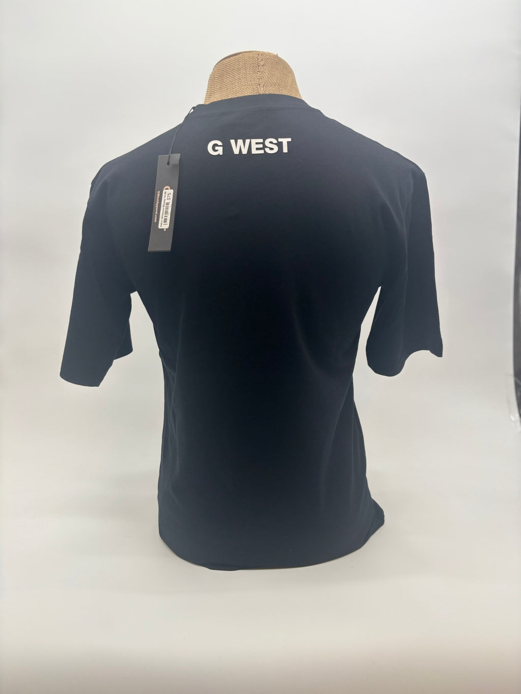 GWest Rhinestone Blessing Tee Blk